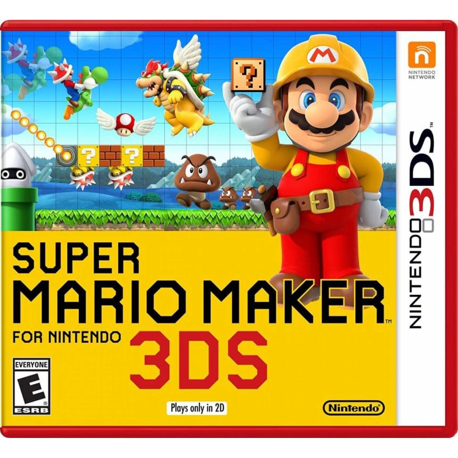 Kit Consola Blanca Nintendo 2DS XL + Juego Mario Maker