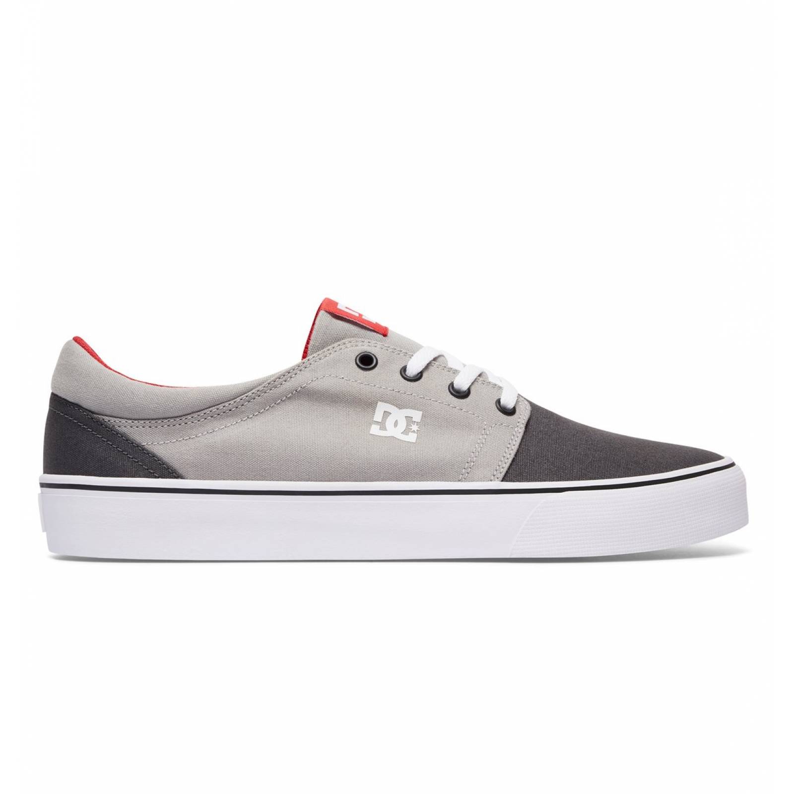 Tenis Calzado Hombre Zapato Casual Trase TX Gris DC Shoes