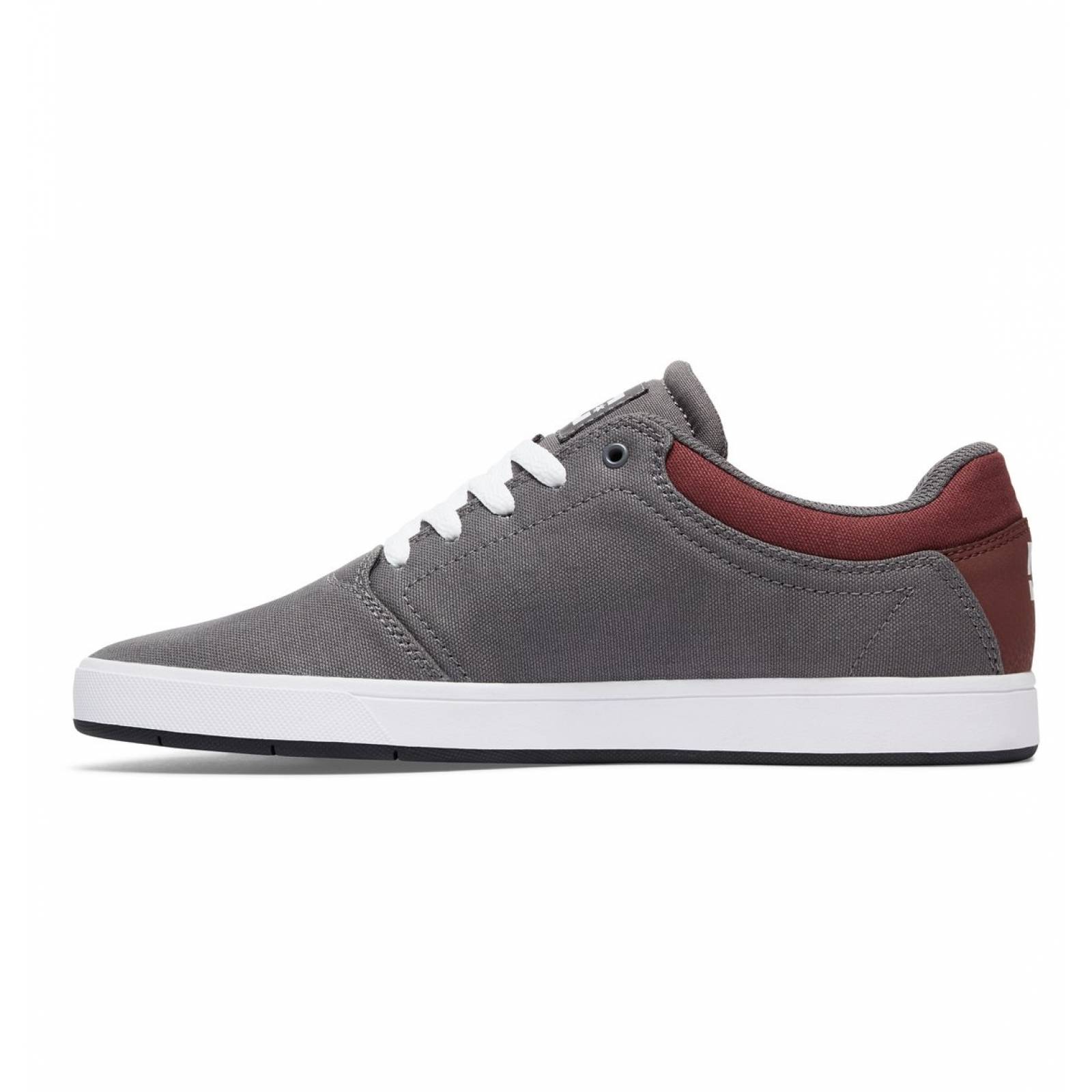 Tenis Calzado Hombre Zapato Casual CRISIS AOB Gris DC Shoes