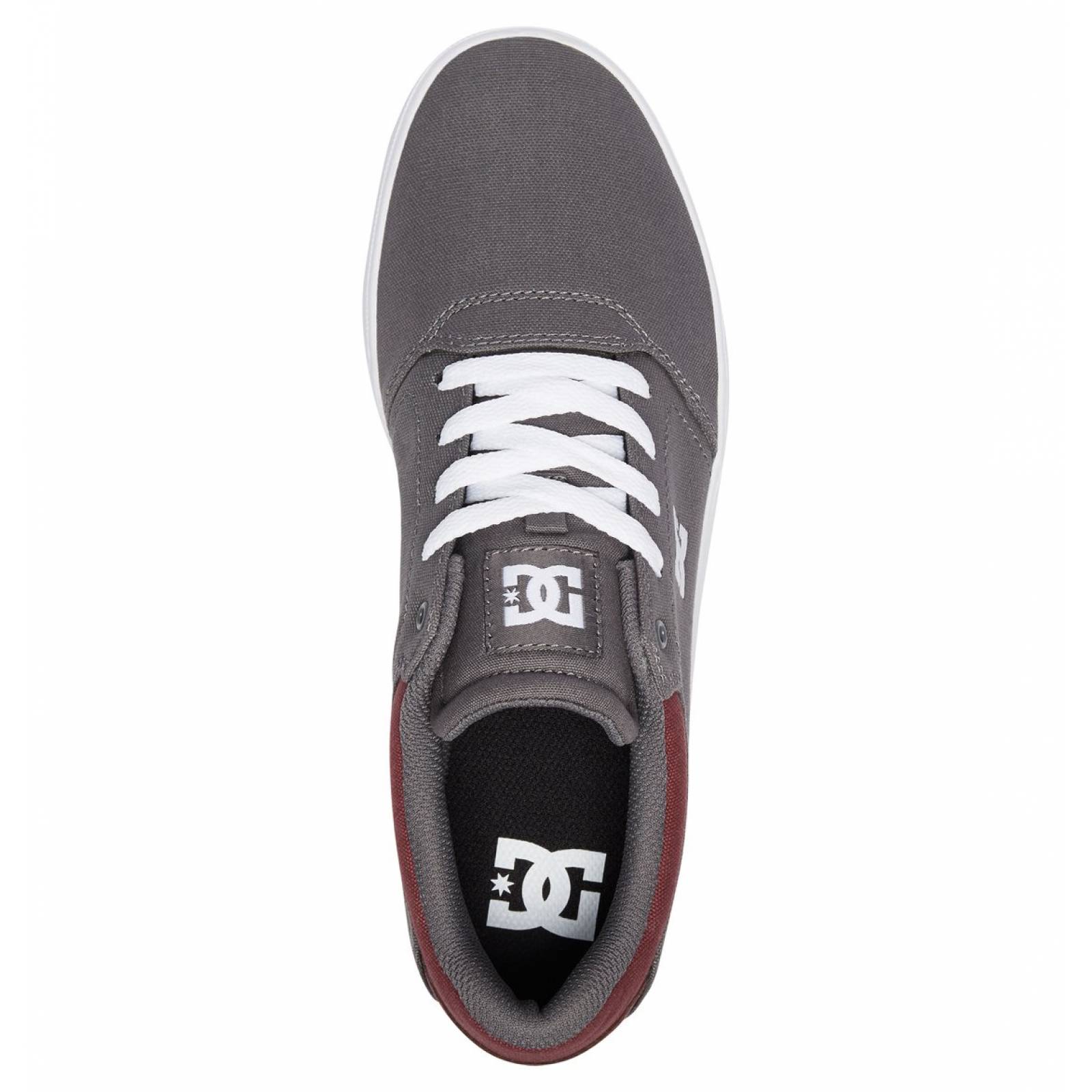 Tenis Calzado Hombre Zapato Casual CRISIS AOB Gris DC Shoes