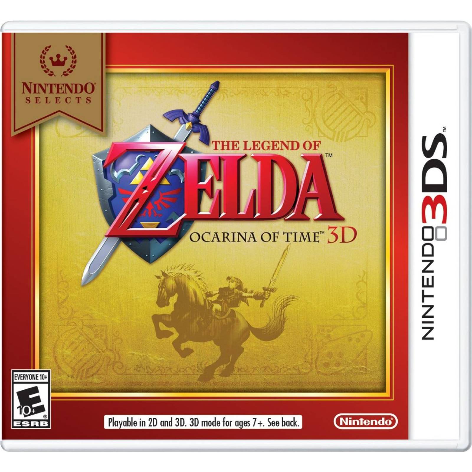 Videojuego The Legend Of Zelda Ocarina Of Time Nintendo 3ds