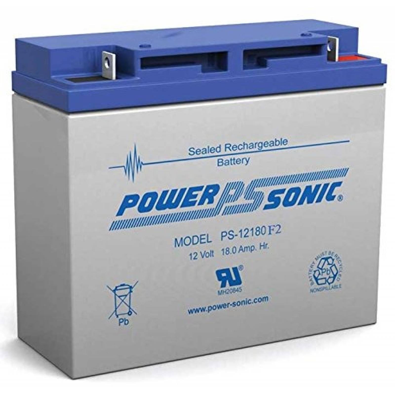 Bateria Power Sonic PS-12180-F2 12 Voltios F2