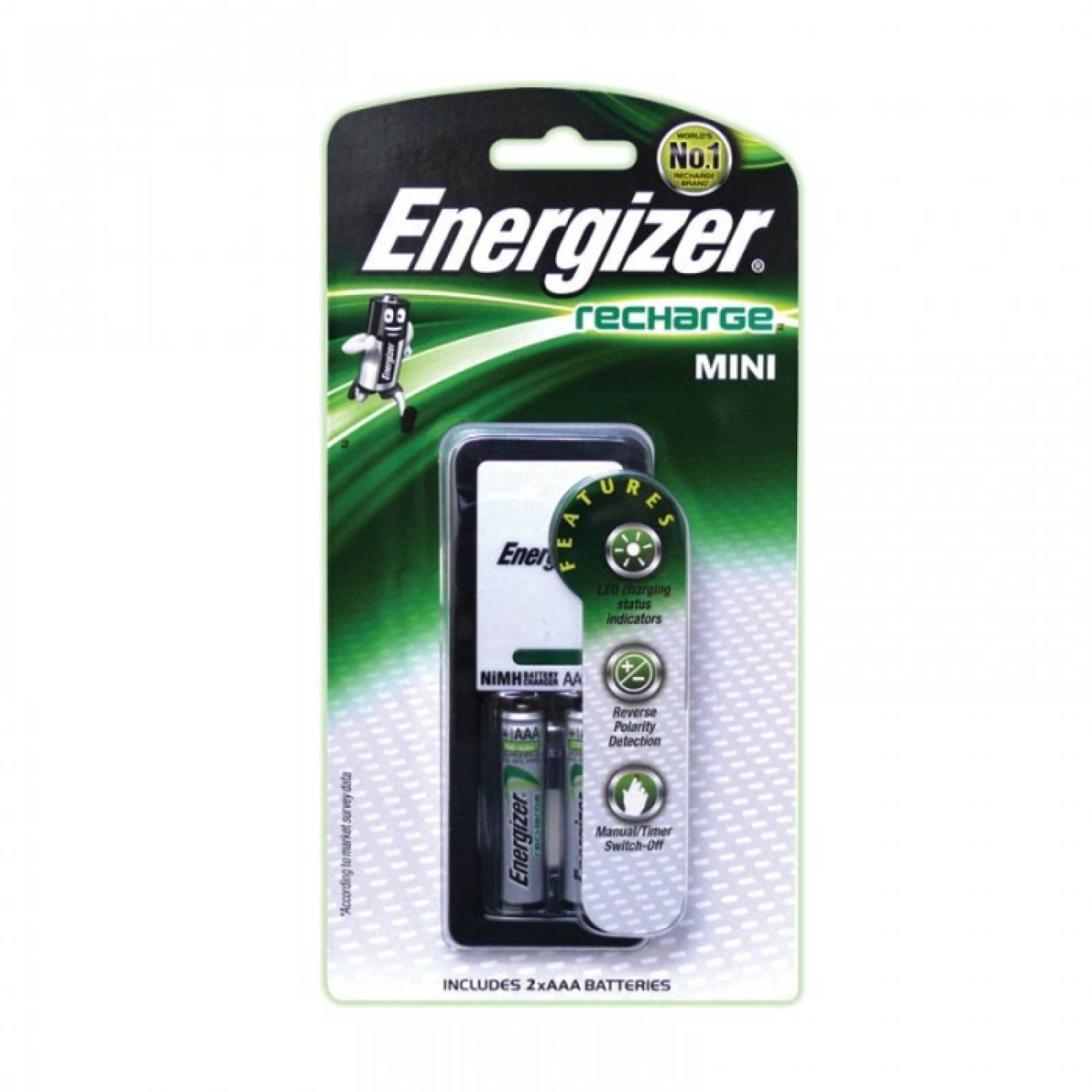 Cargador Energizer Mini Aa/Aaa C/2 Aa CH2PC3