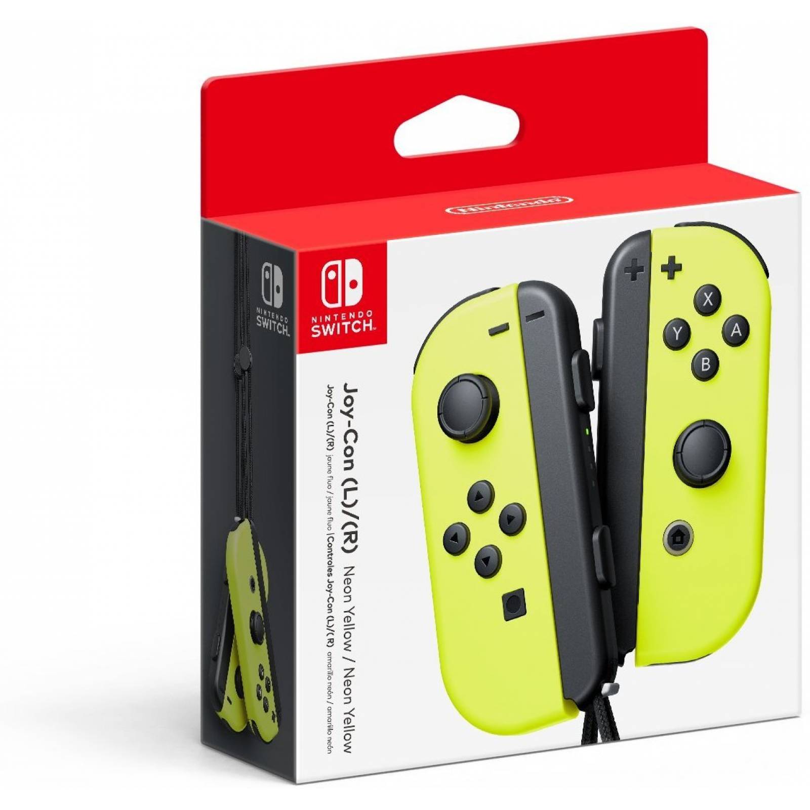 Control Mando Nintendo Switch Joy Con L R Amarillo