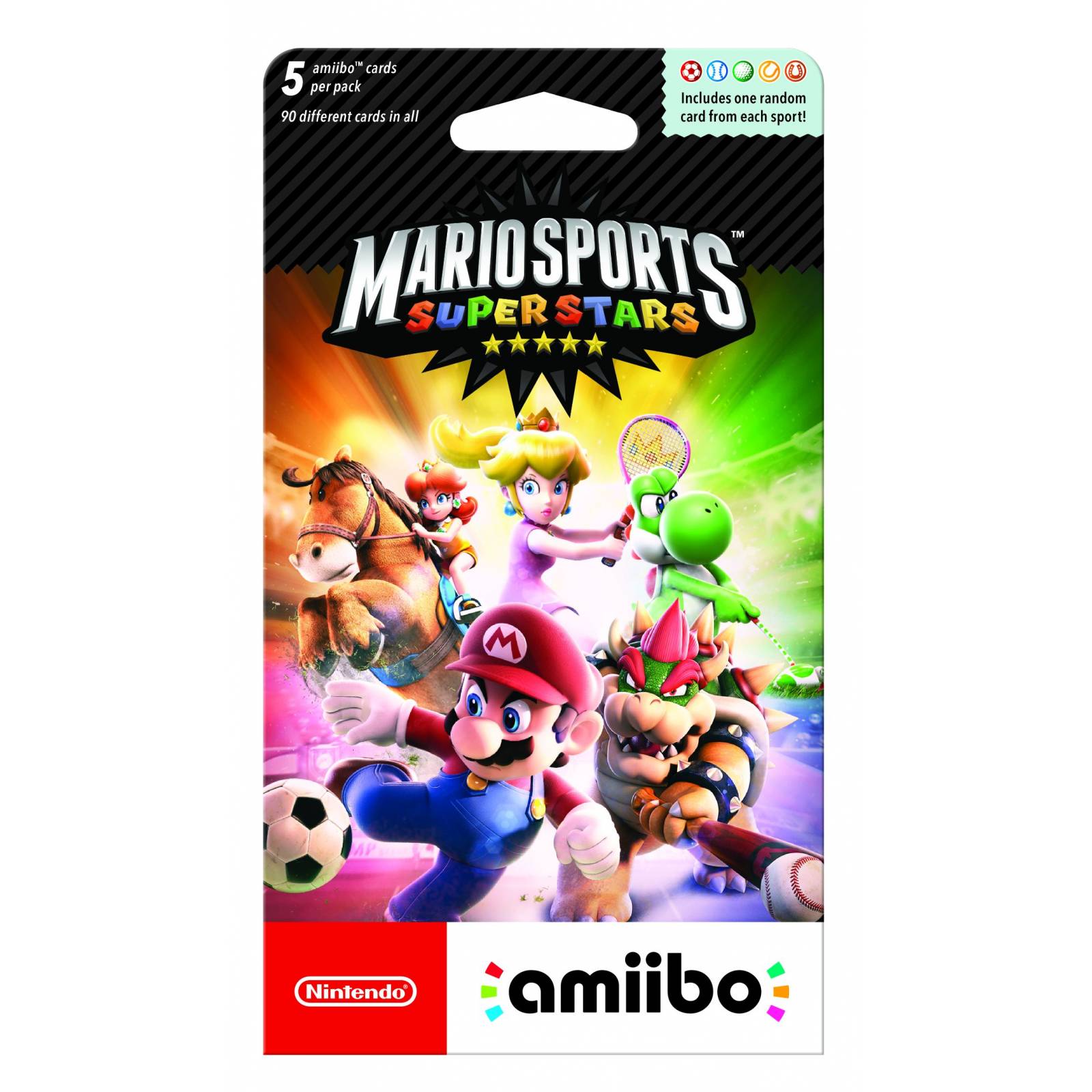 Tarjetas Mario Sports Superstars 5 Pack Amiibo Nintendo