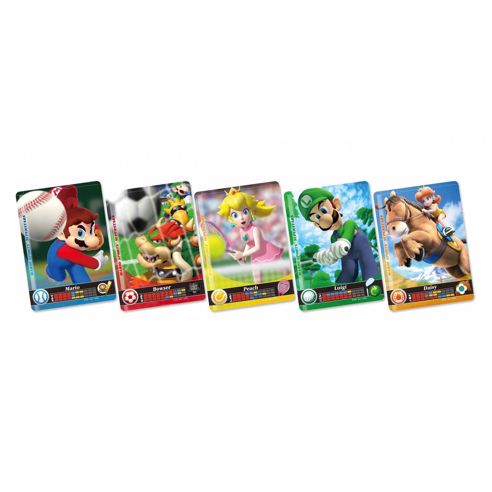 Tarjetas Mario Sports Superstars 5 Pack Amiibo Nintendo