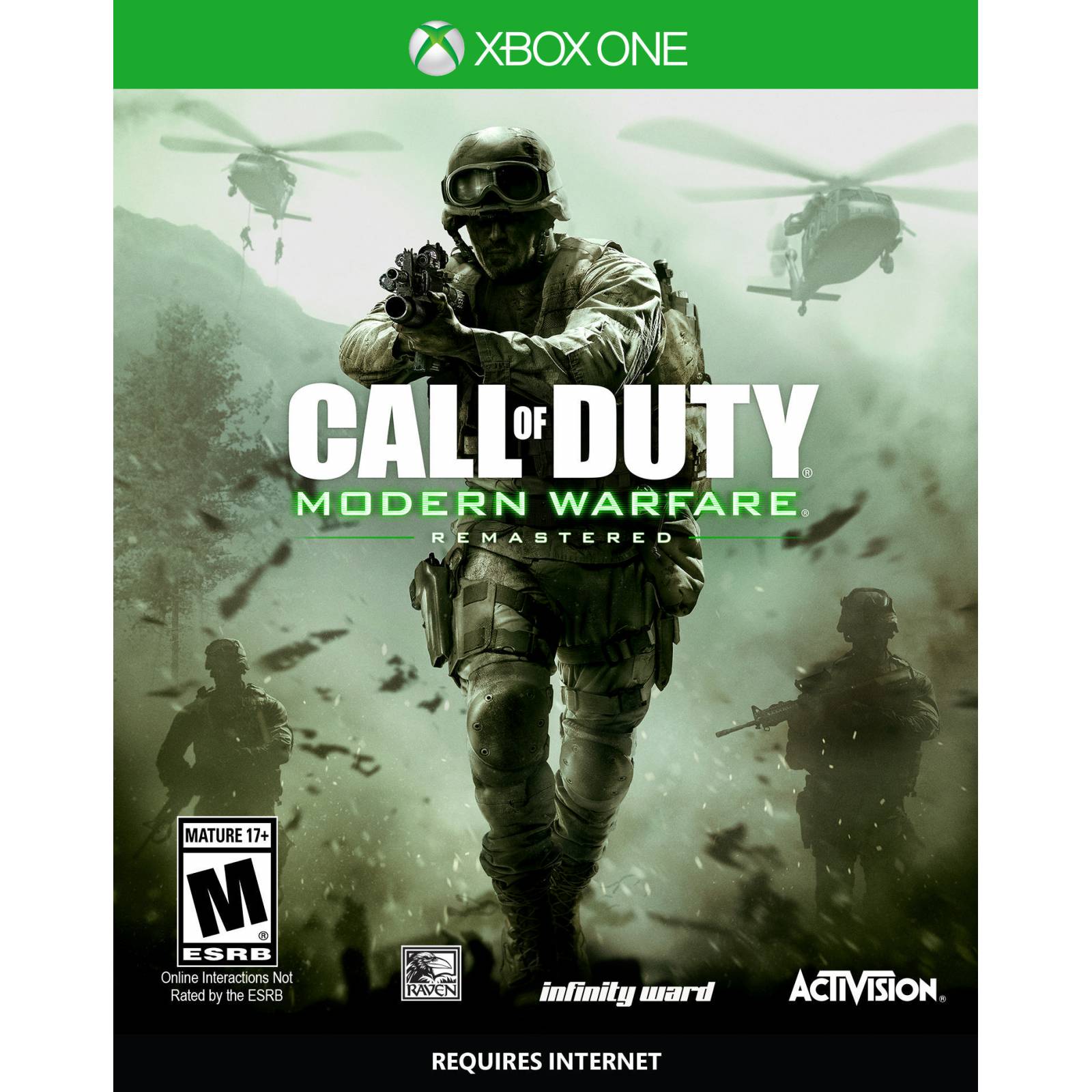 Videojuego Call Of Duty Modern Warfare Remastered Xbox One