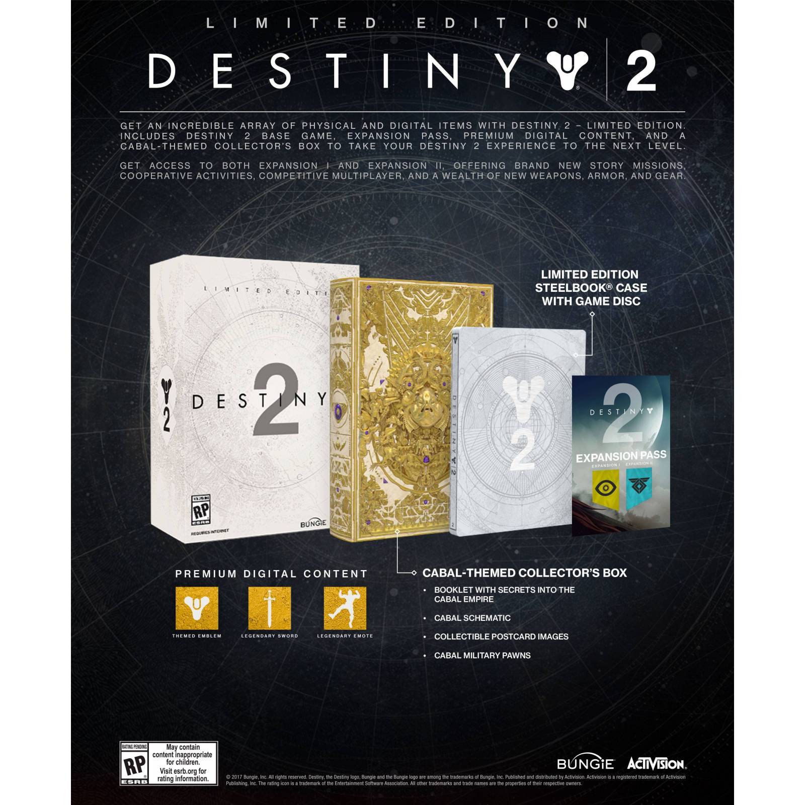 Videojuego Destiny 2 Deluxe Limited Edición Xbox One