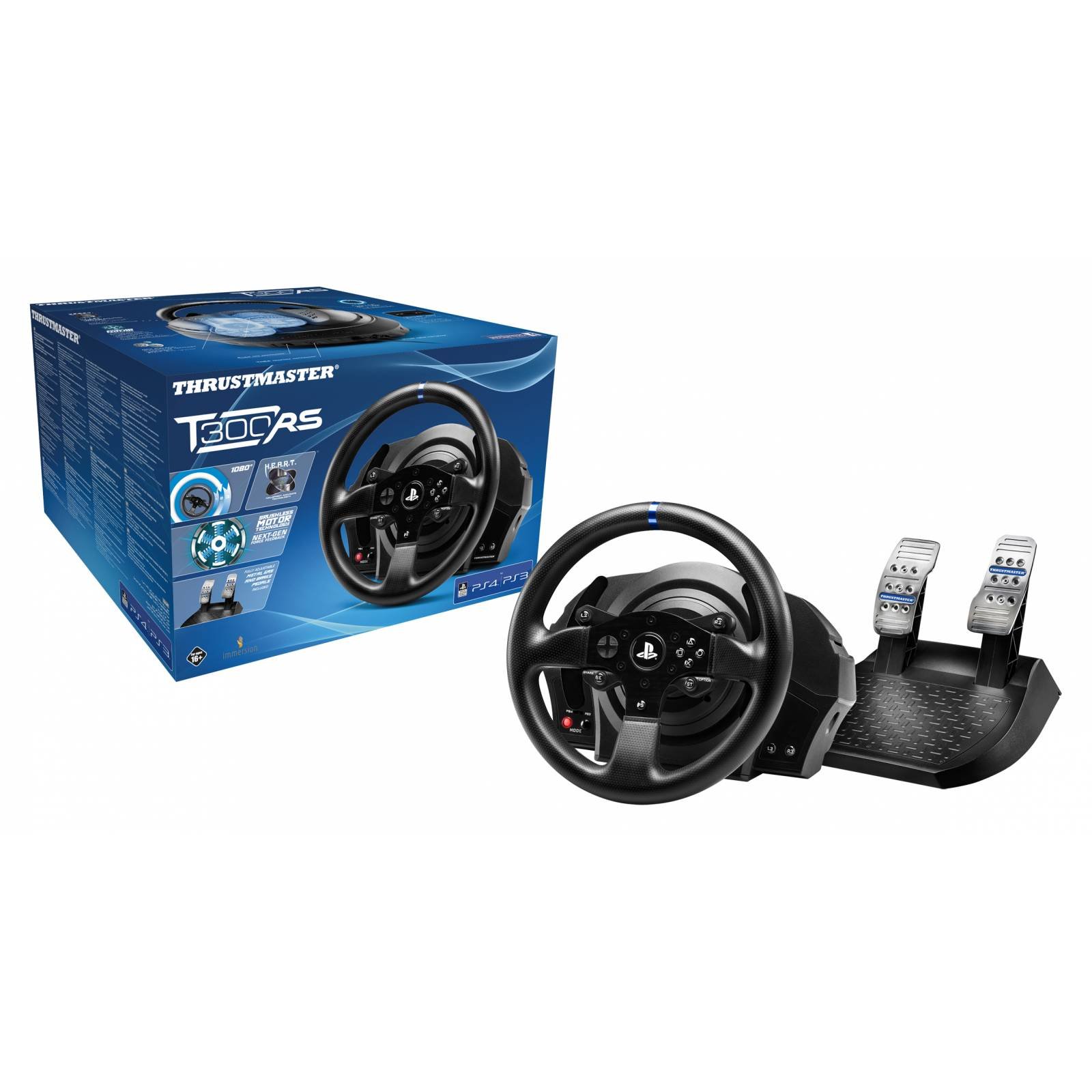 Volante Gamer Control  T300 RS Mexican Version Thrustmaster