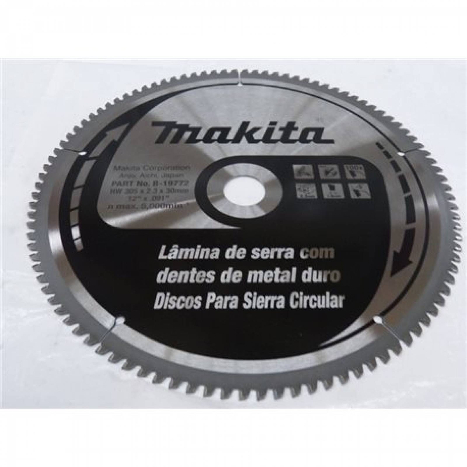 Disco Sierra Circular Aluminio 12 Makita B19772