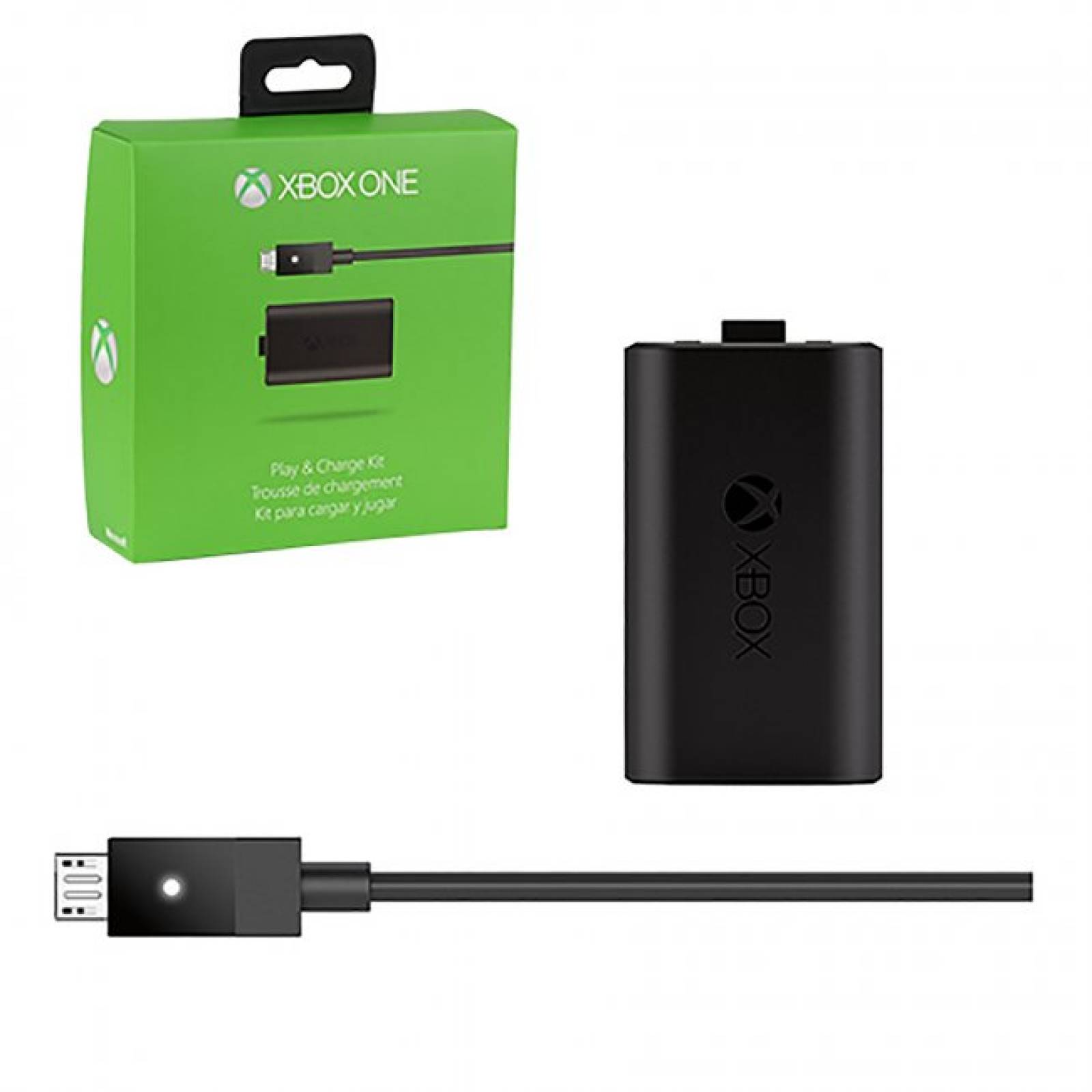 Carga Juega Cable Pila Recargable Xbox One