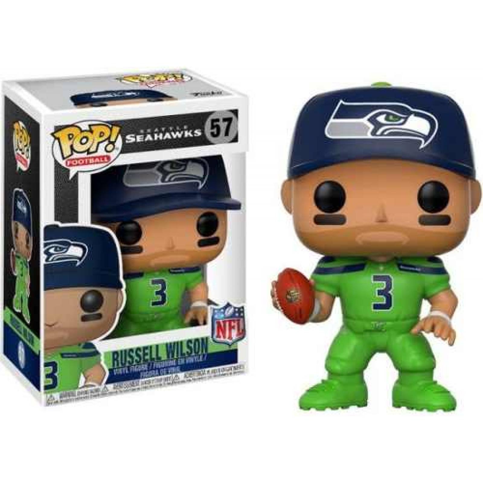 POP NFL: Russell Wilson (Seahawks Color Rush)