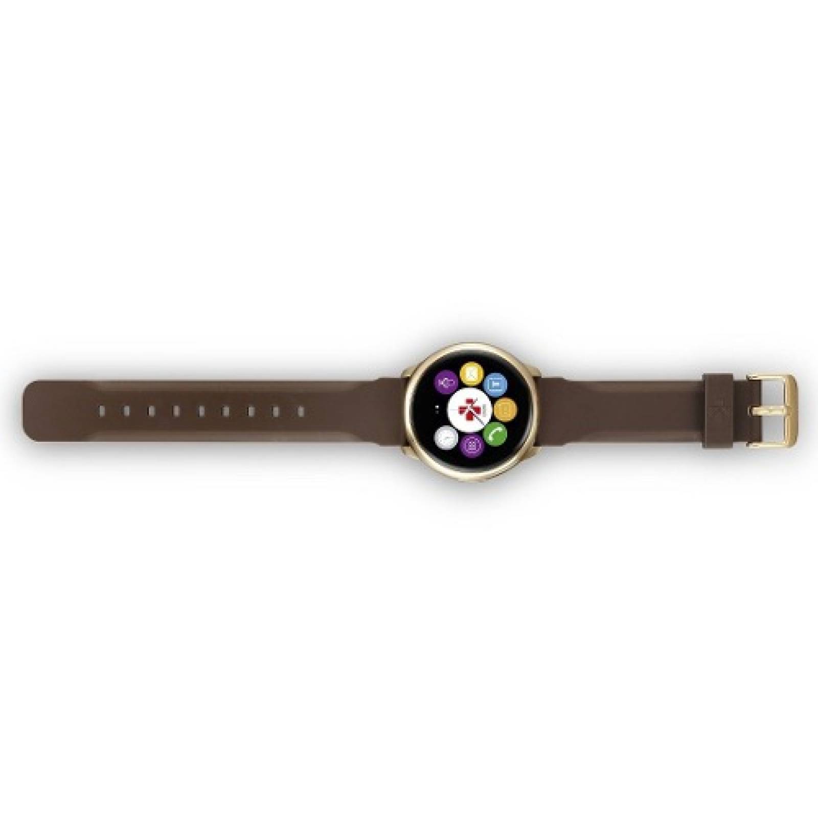 Smartwatch ZeRound Bluetooth MyKronoz Sport Reloj Cafe/Rosa