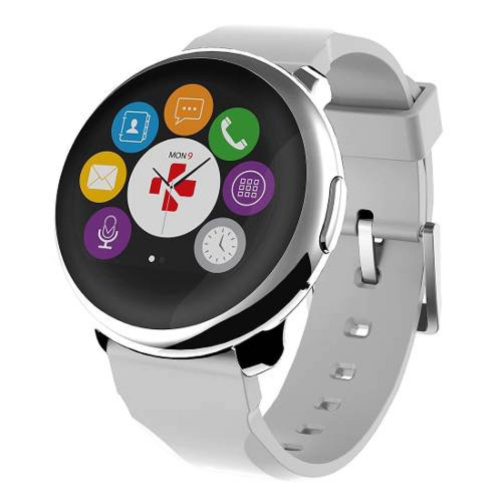 Smartwatch Fitness ZeRound MyKronoz Reloj Sport Blanco