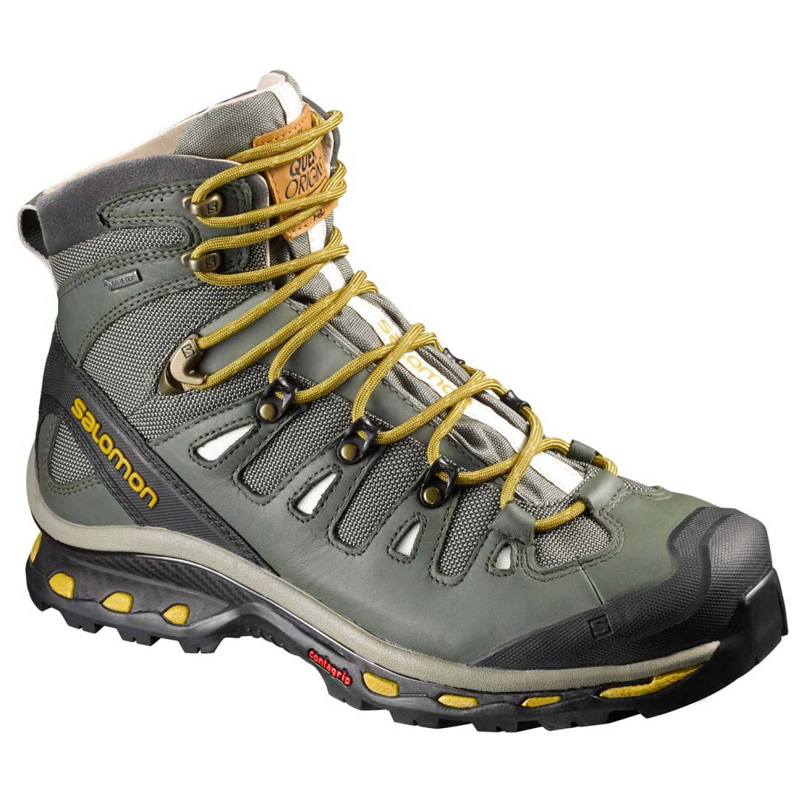 Bota Hombre GORE-TEX Salomon Senderismo Impermeable Gris