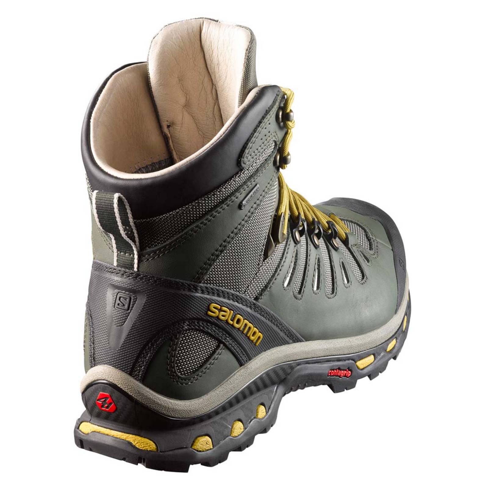 Bota Hombre GORE-TEX Salomon Senderismo Impermeable Gris