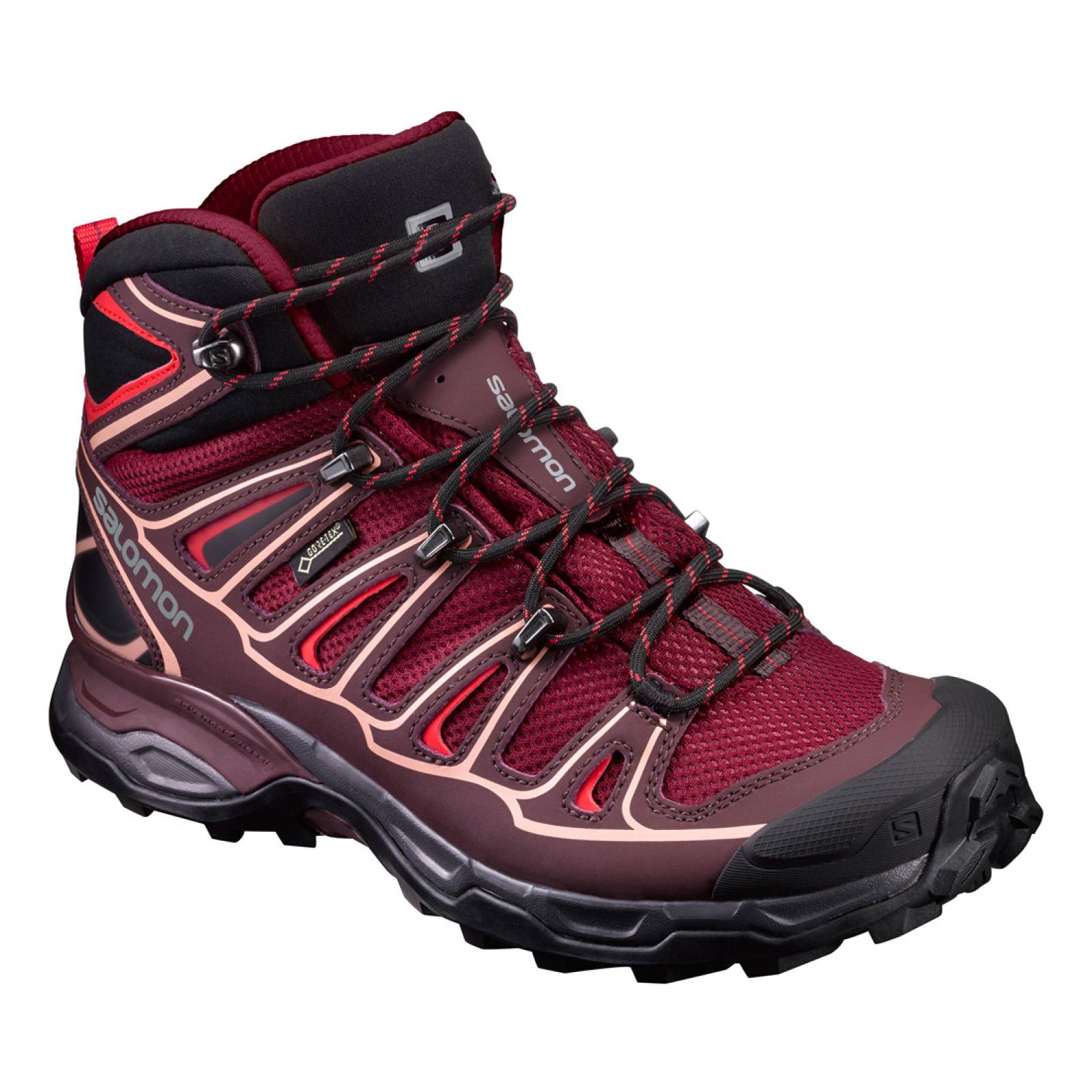 Bota Dama Salomon Senderismo Gore-Tex Ultra Mid 2 GTX Morado