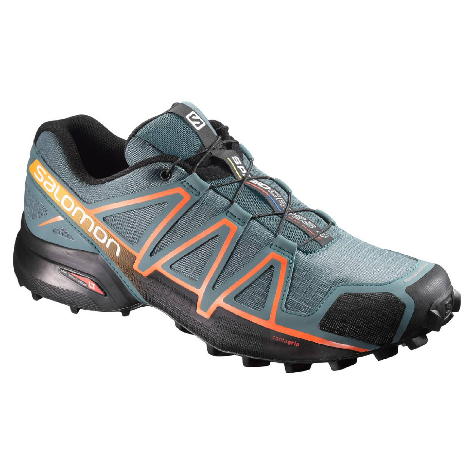 Tenis Hombre Salomon Trail Running Speedcross 4 Gris