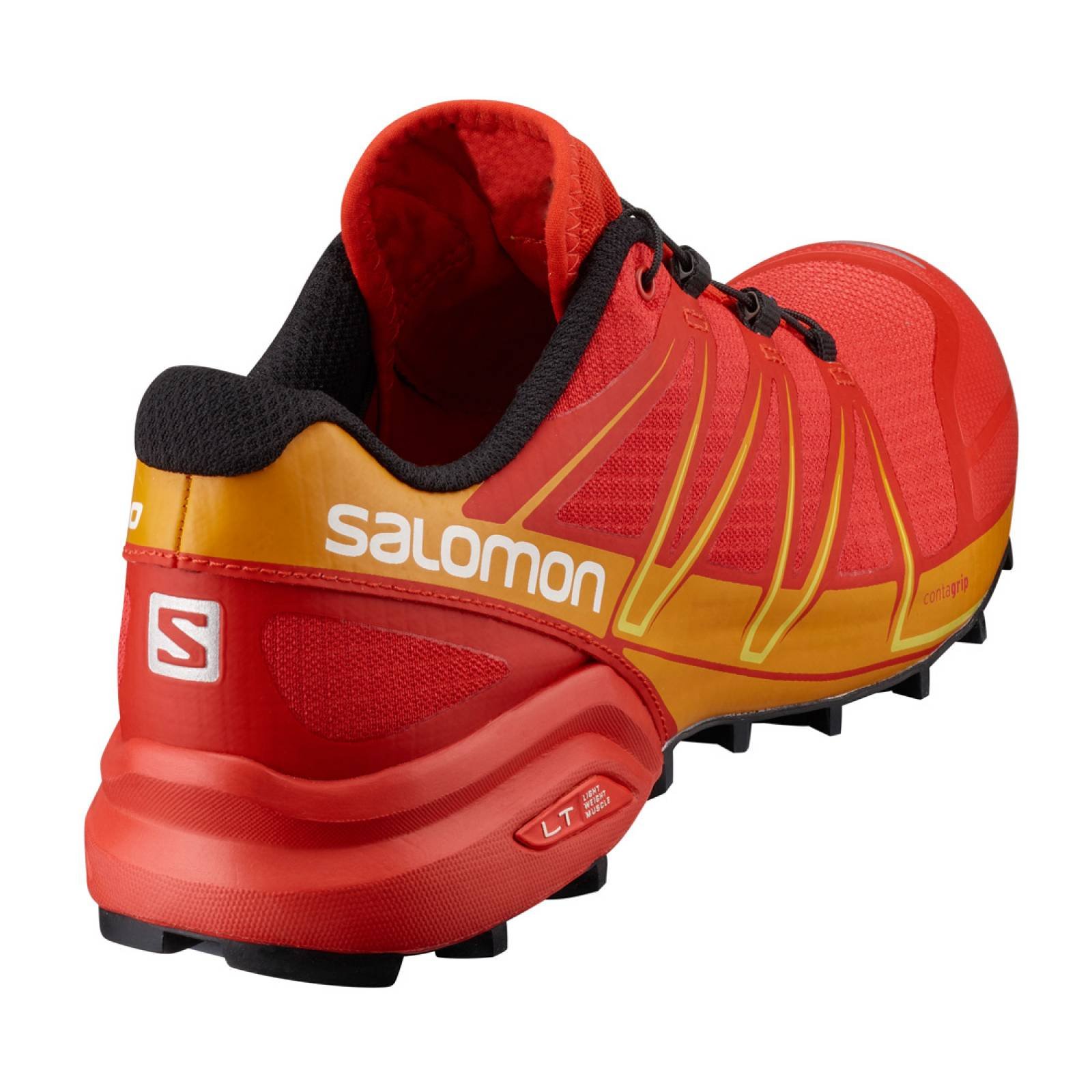 Tenis Hombre Salomon Trail Running Speedcross Pro Rojo