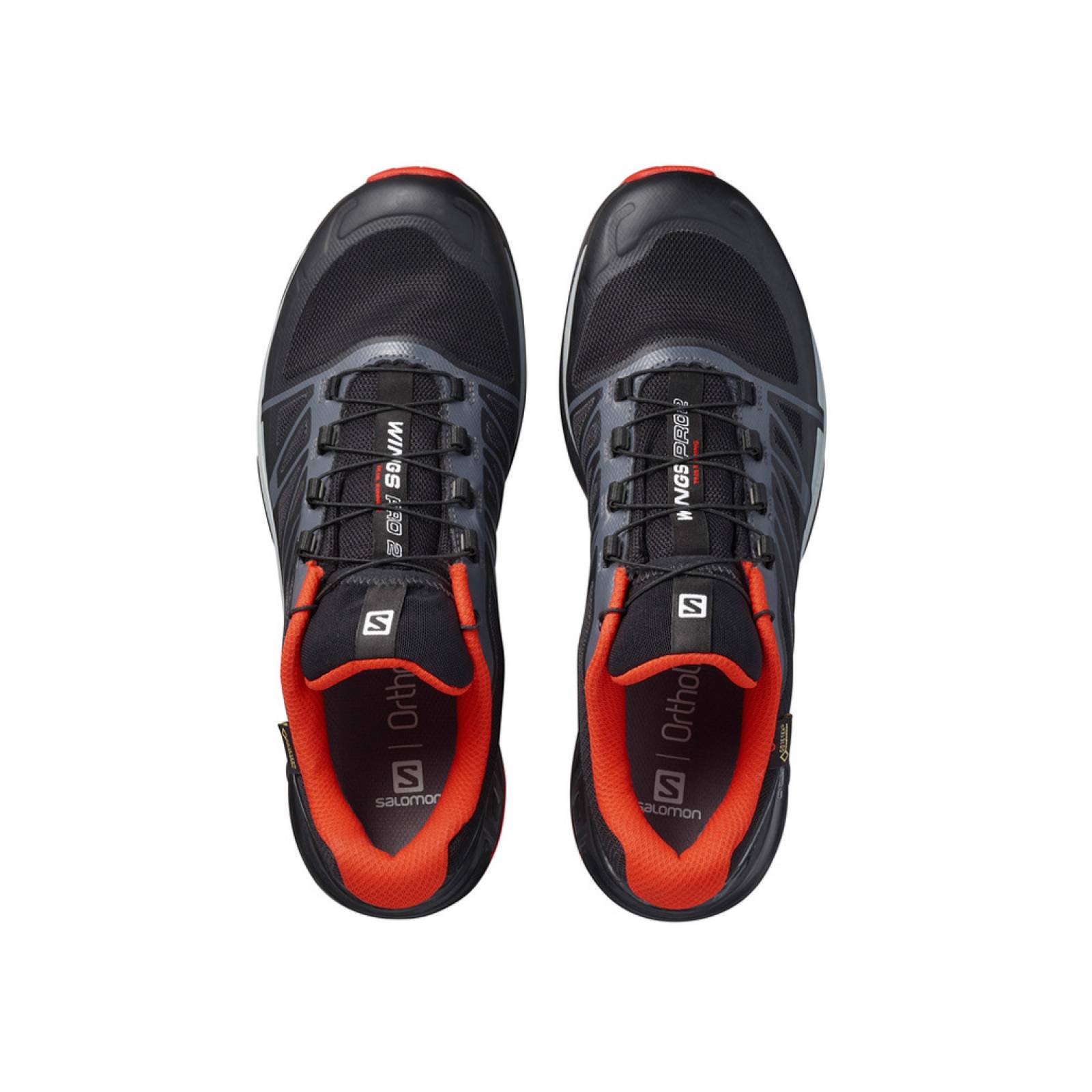 Tenis Hombre Salomon Trail Running Wings Pro 2 GTX Negro