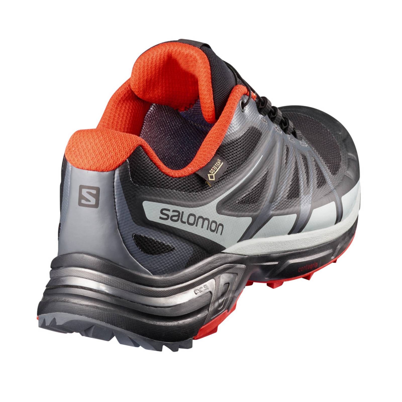 Tenis Hombre Salomon Trail Running Wings Pro 2 GTX Negro