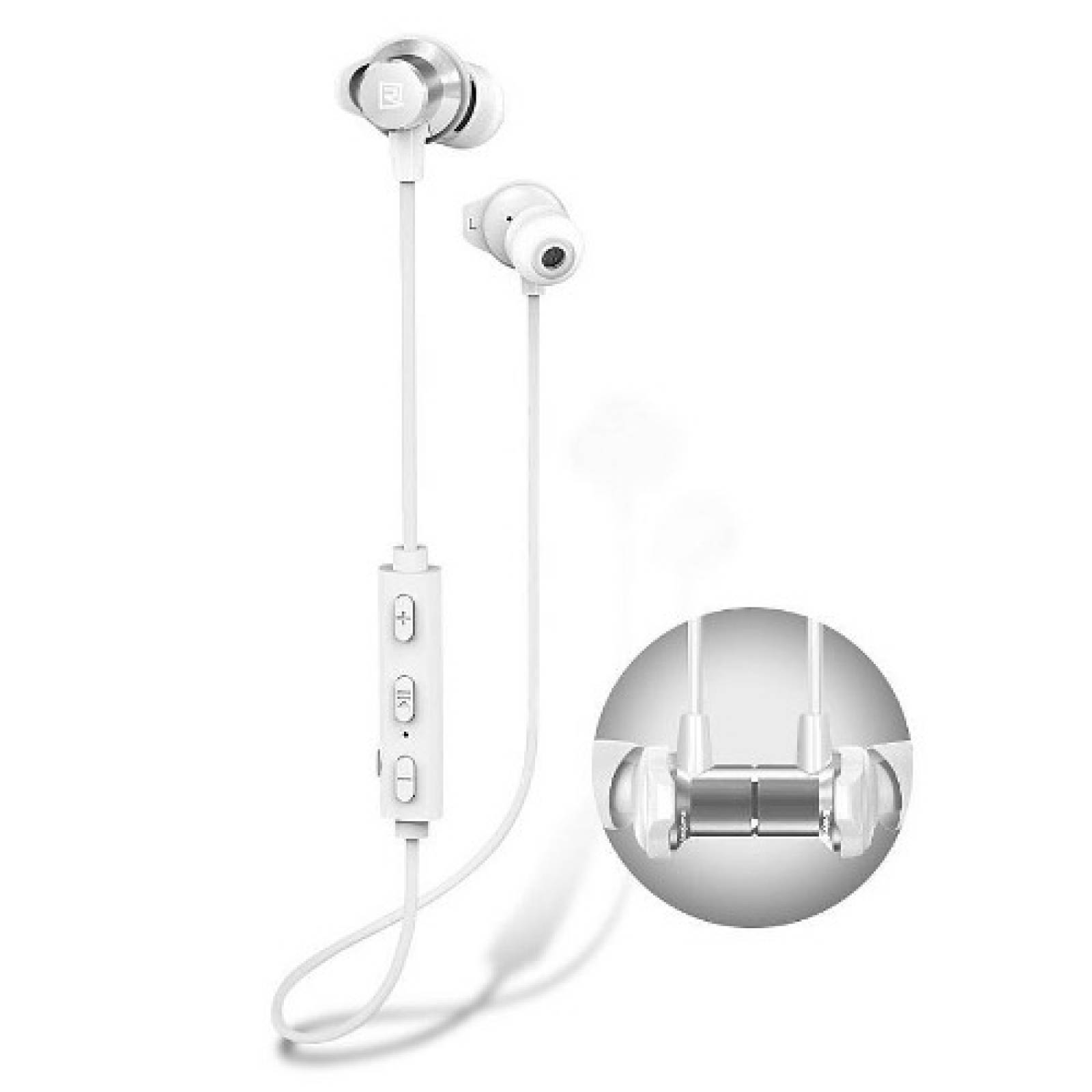 Audífonos Bluetooth HiRes Resistentes al Agua Remax S7 white