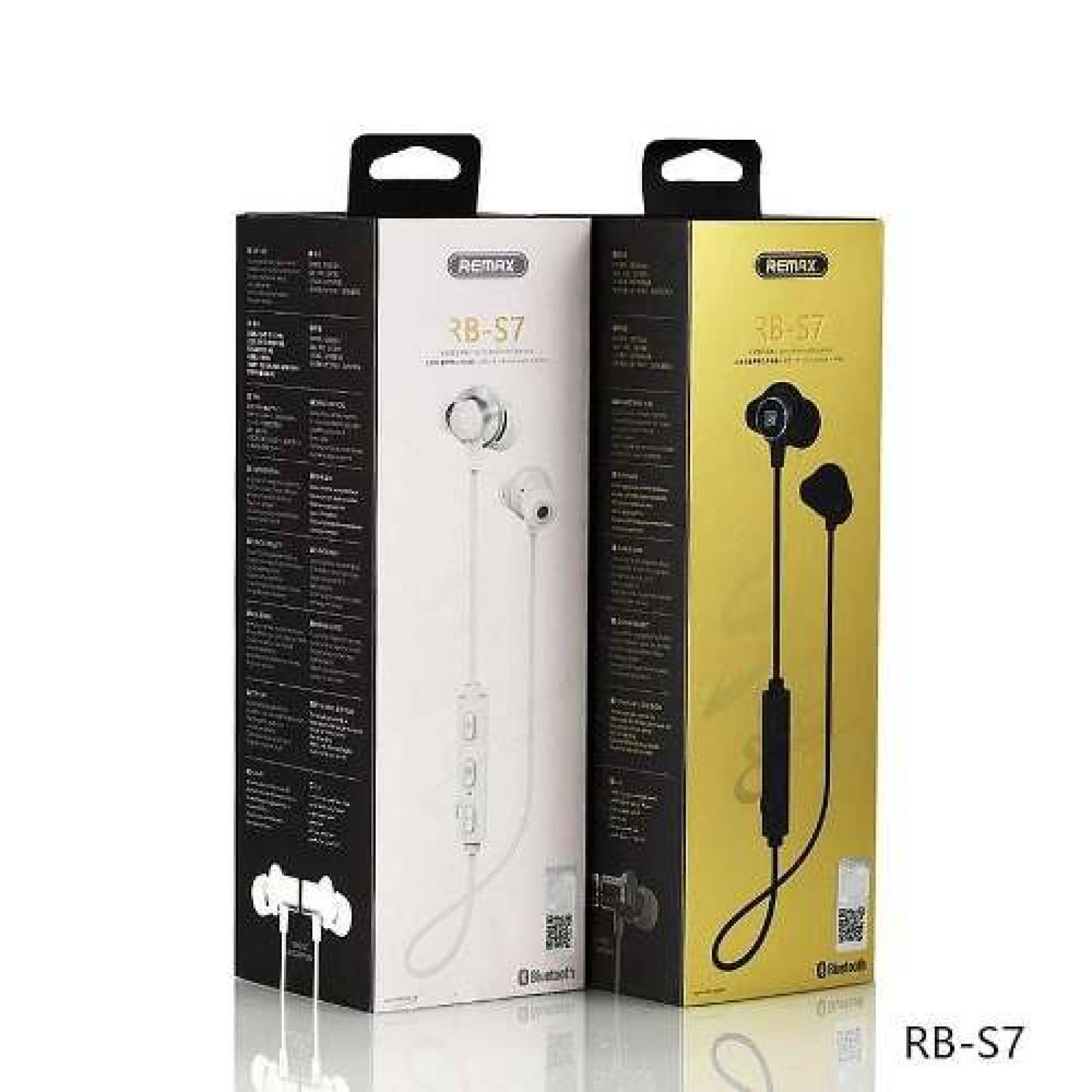 Audífonos Bluetooth HiRes Resistentes al Agua Remax S7 white