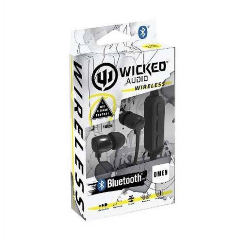 Audífonos Bluetooth Wicked Audio Omen Black