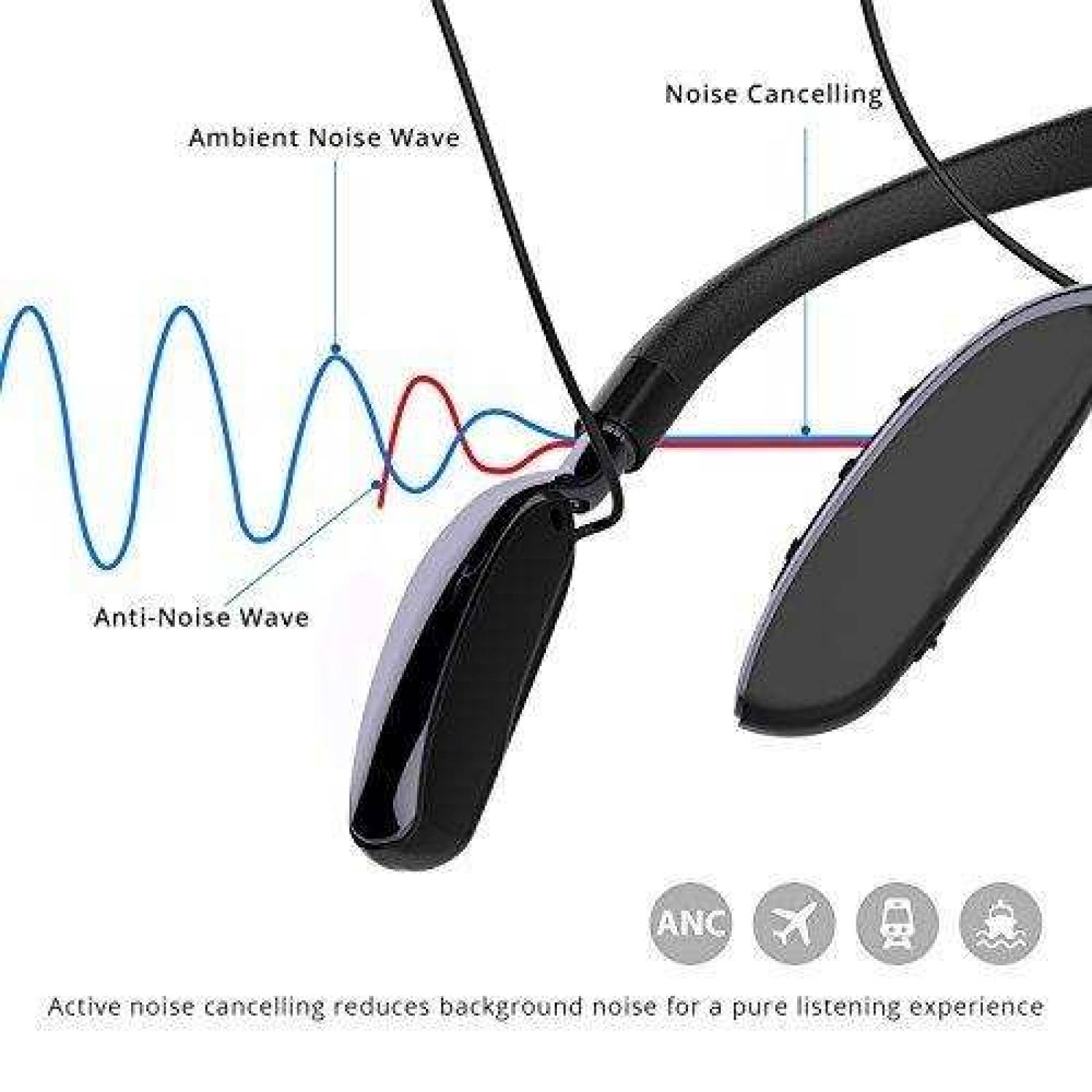 Audífonos Bluetooth con Noise Cancelling Leophile Zero Black