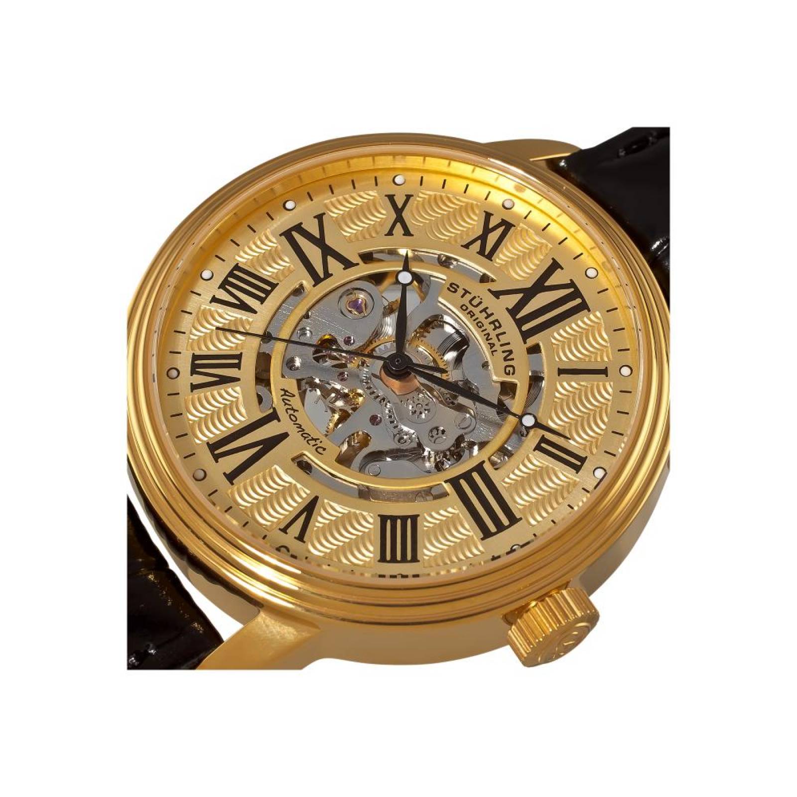 Reloj Hombre 1077.333531 Correa Cuero Automatico