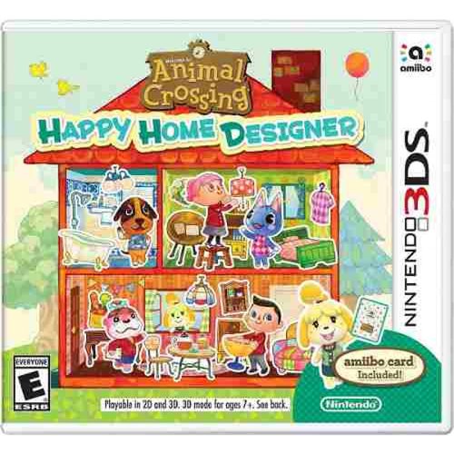Videojuego Animal Crossing Happy Home Designer Nintendo 3DS