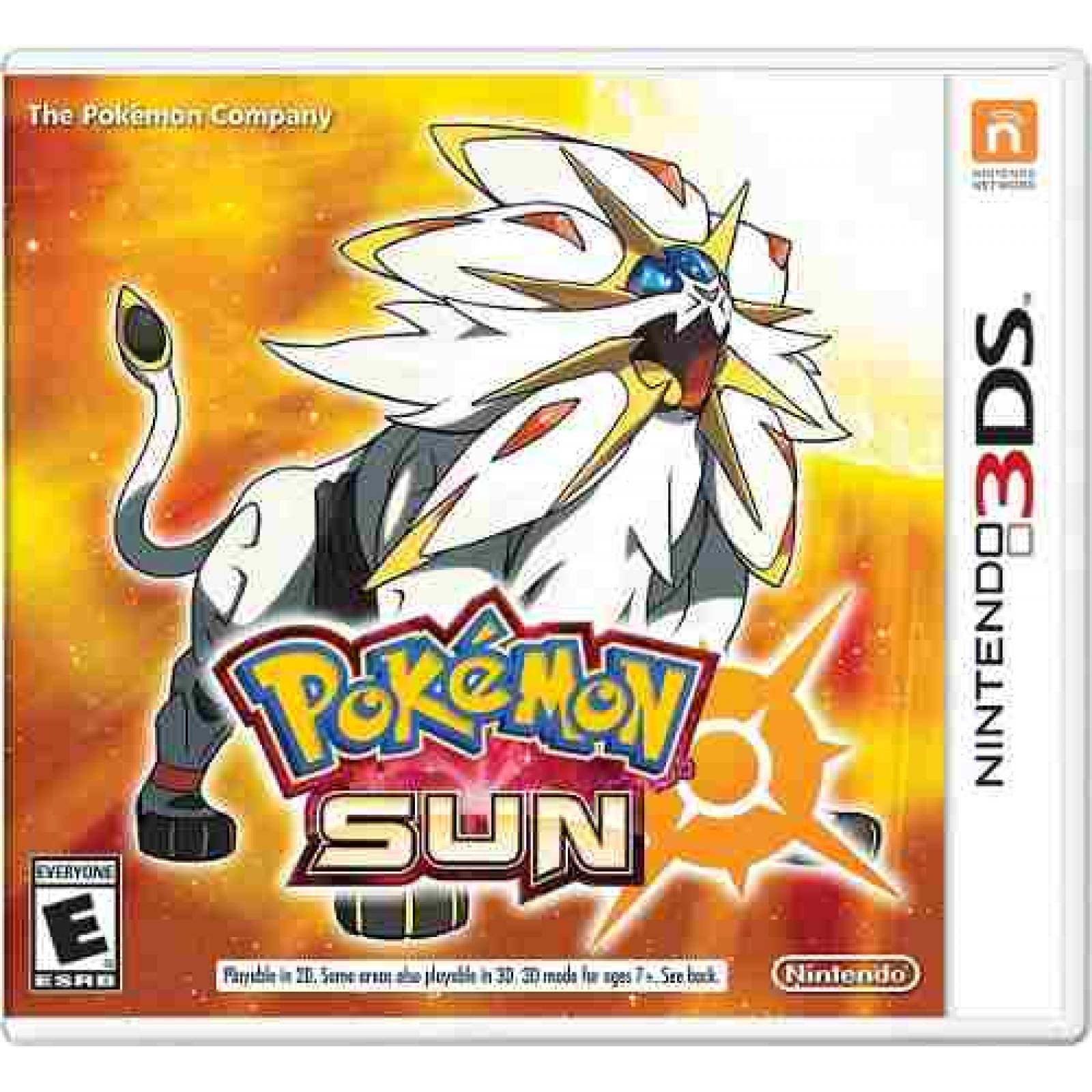 Videojuego Aventura Pokemon Sun Nintendo 3DS Gamer