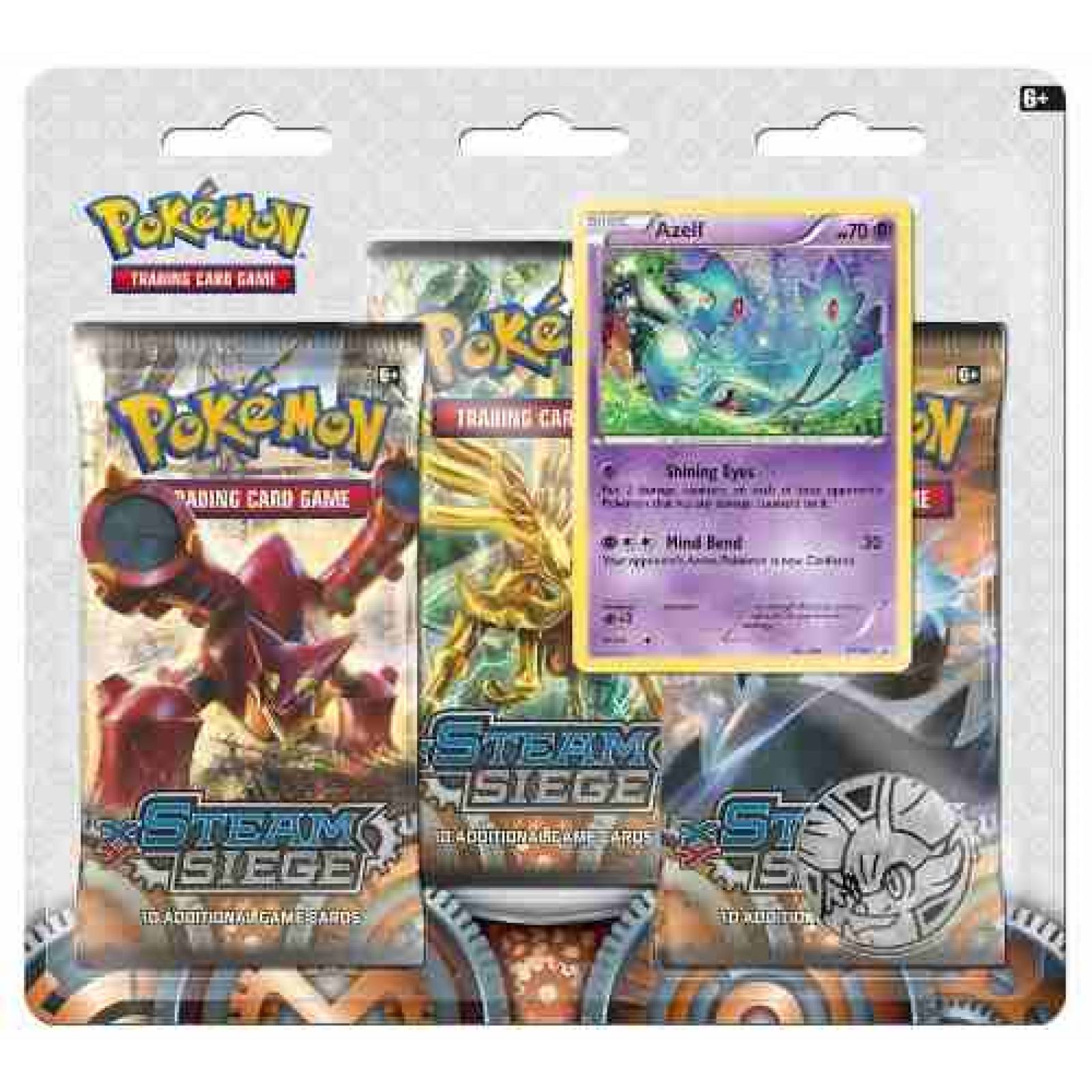 XY STEAM SIEGE 3PACK BOO 3BOOSTER BLISTER 24