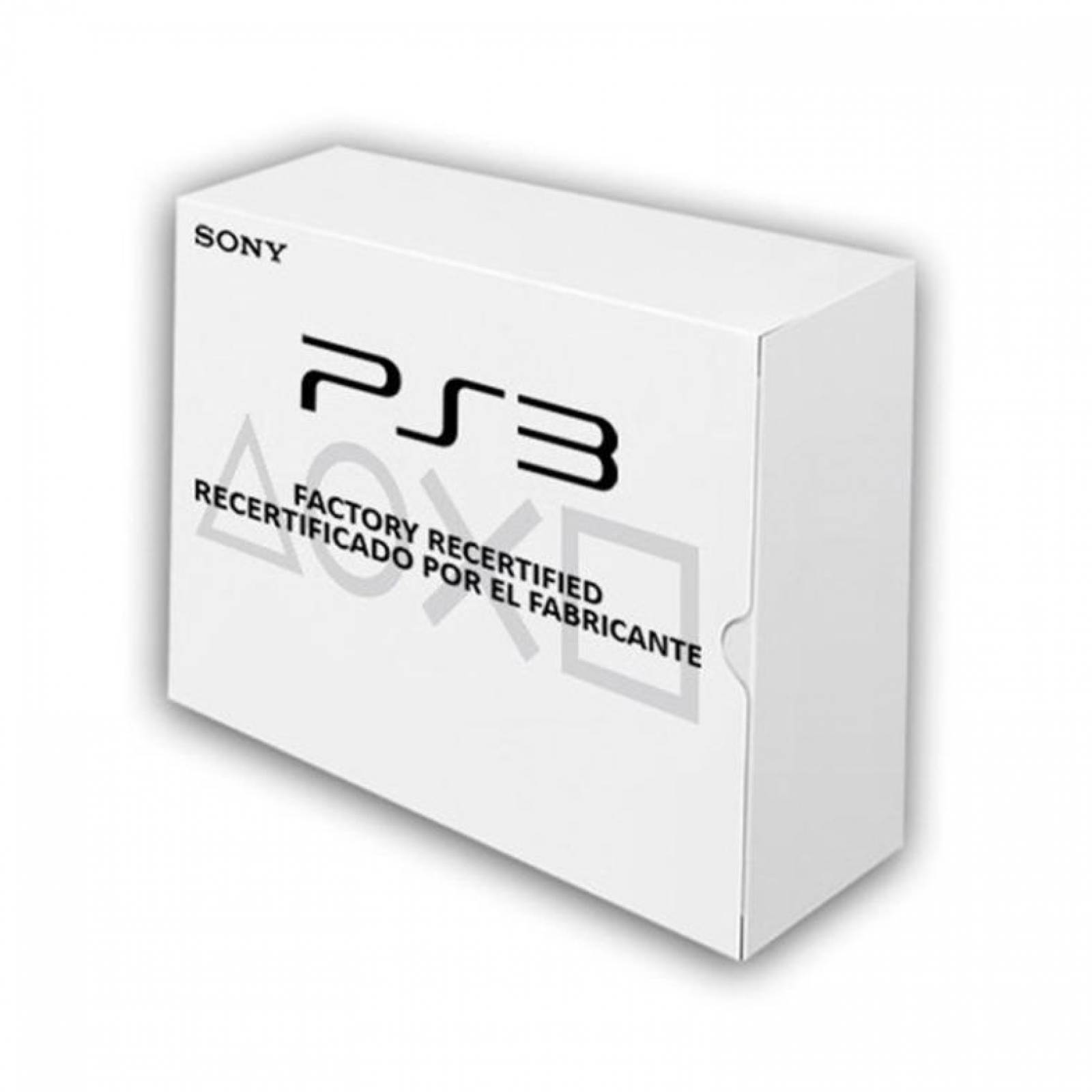 Consola Videojuegos PlayStation3 Factory Recertified