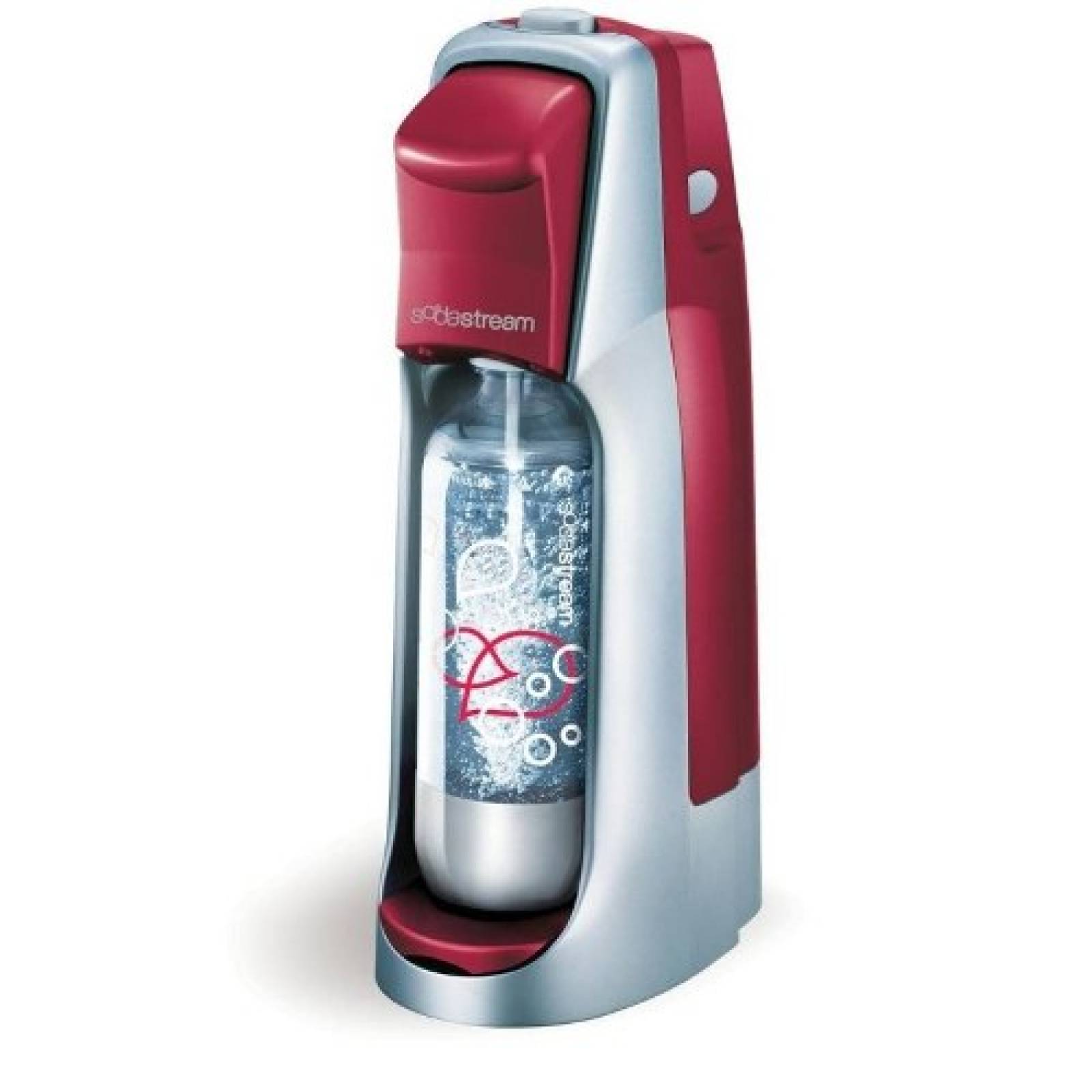 Maquina SodaStream P/Agua Mineral Kit Jet Rojo