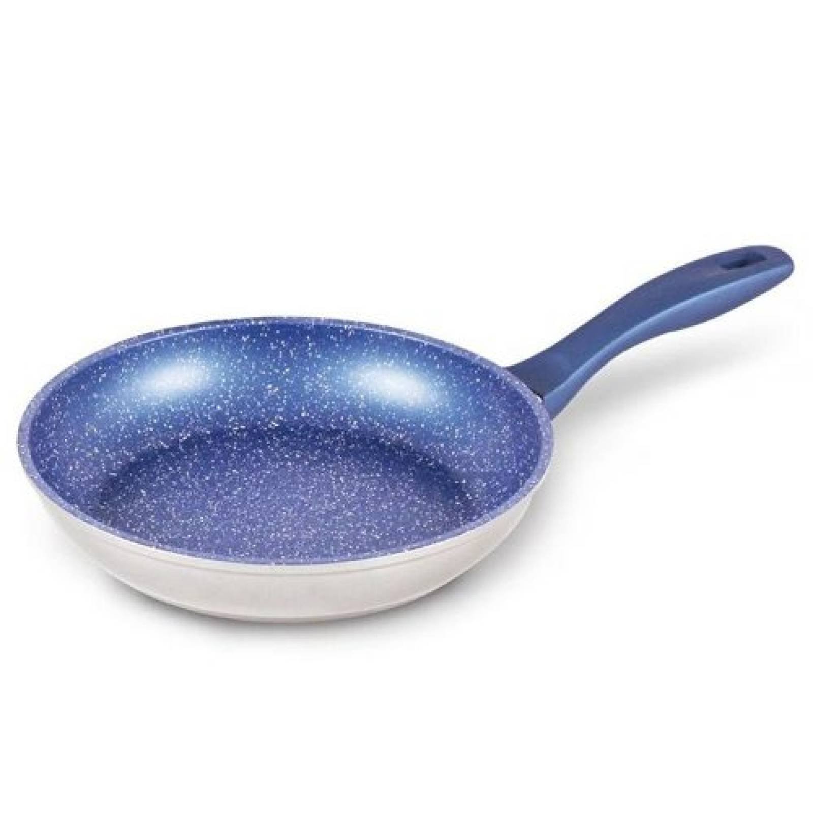 Sarten P/Saltear Asar Cocina FlavorStone 24 cm Azul