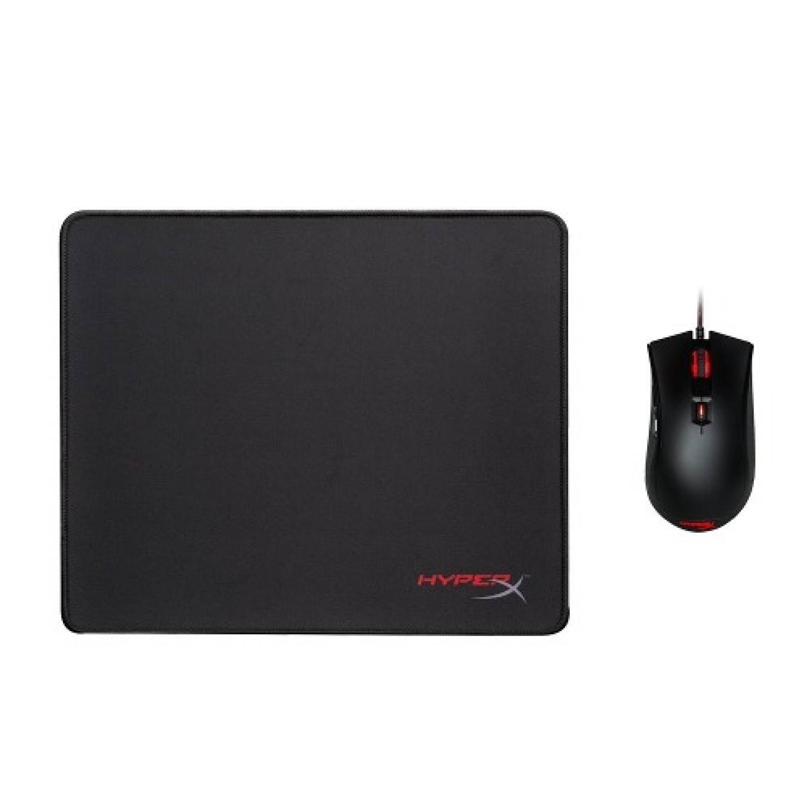 Paquete Mouse Gamer Alfombrilla HyperX Kingston