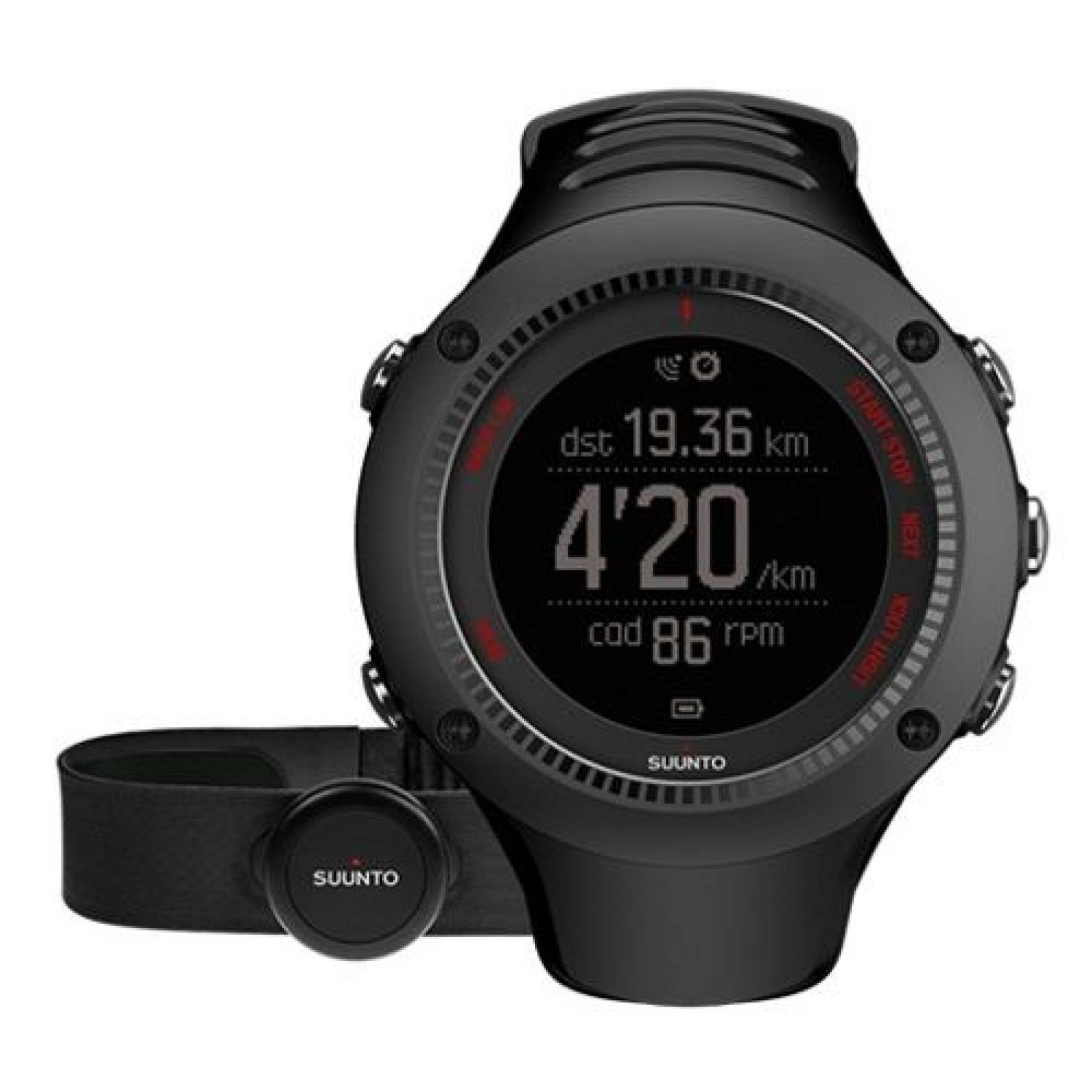 Reloj Multifuncional Deportivo Ambit3 Run Negro Suunto