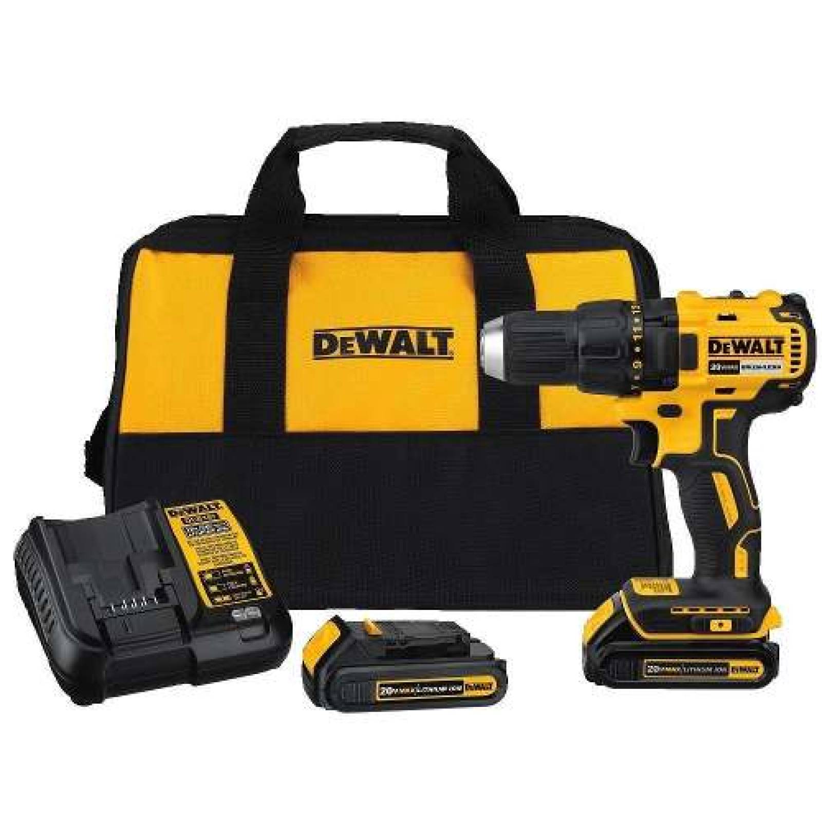 Taladro Dewalt Inalambrico 20V 1,5AMP DC780C Dewalt