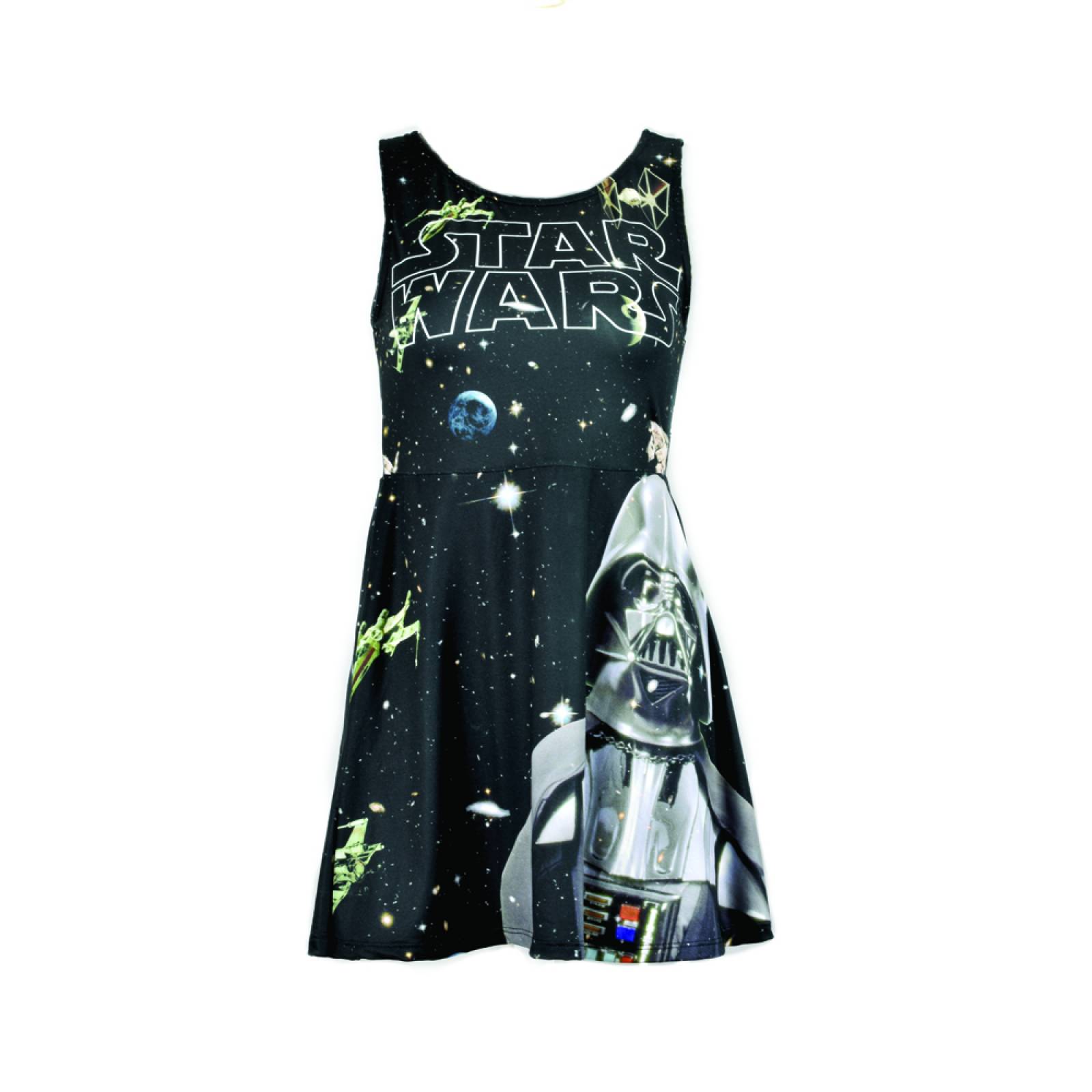 Vestido Corto Sublimado Star Wars Mujer Original Toxic