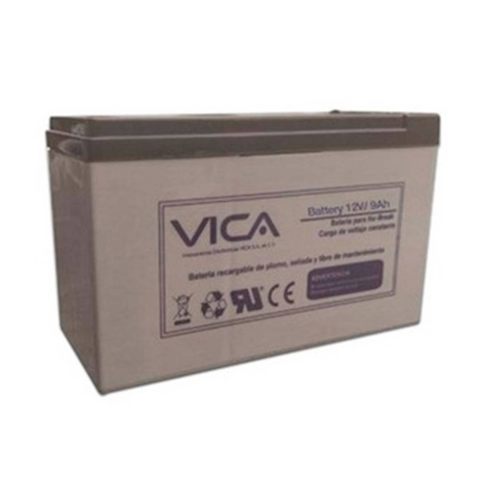 Bateria Reemplazo Voltaje 12 V - 9A Vica