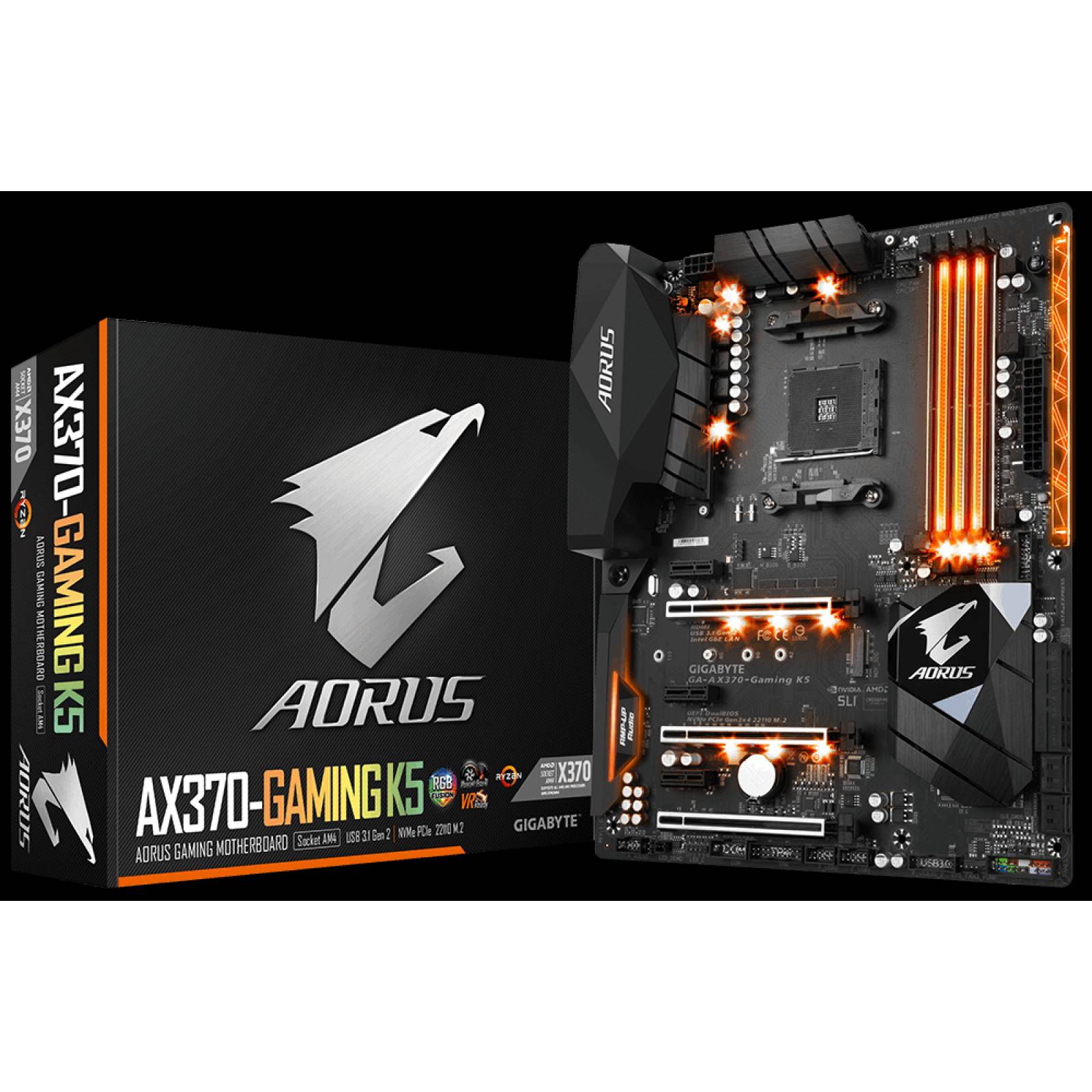 Motherboard Aorus AM4 AX370-Gaming K5