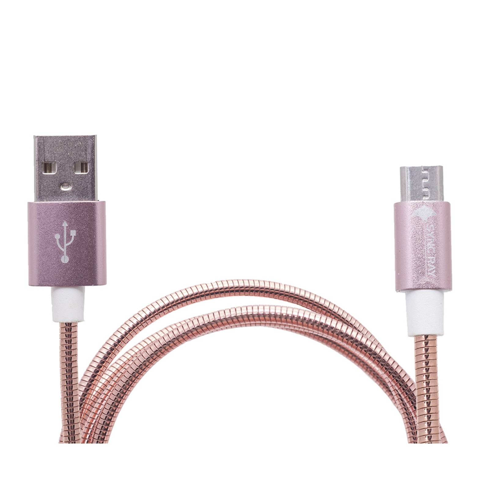 Cable Celular USB Metalico Transferencia Datos Sync Ray