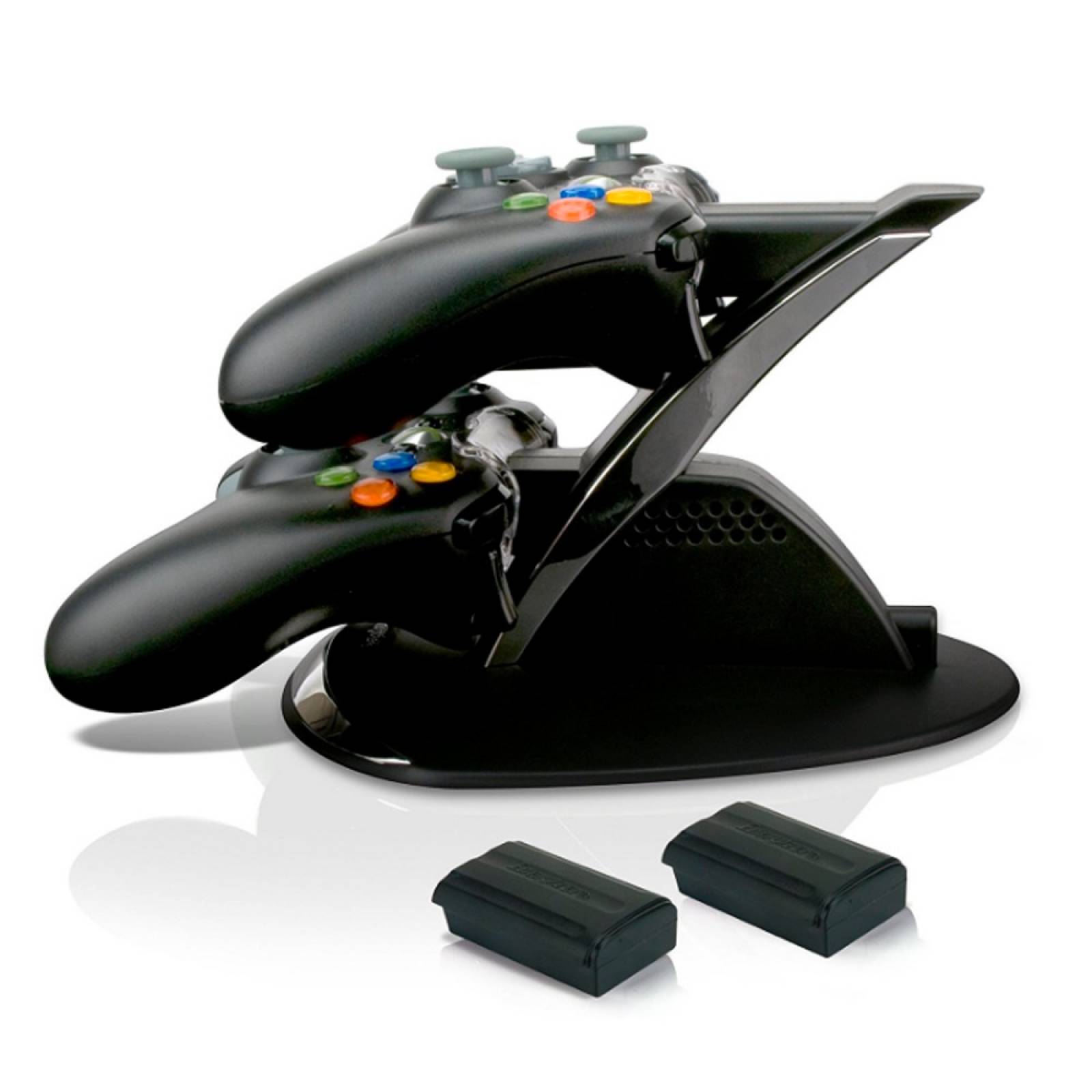 Estacion Carga Control Acc Xbox 360 Energizer Ibushak Gaming