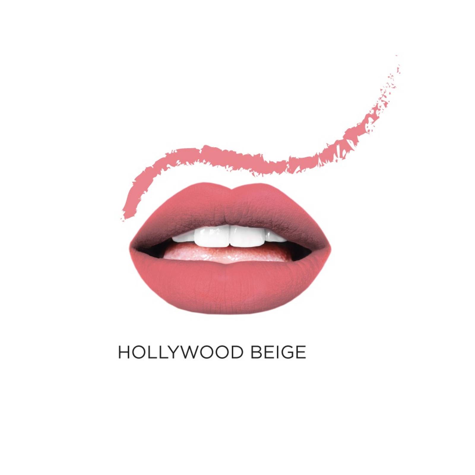 Delineador + Labial Liquido Hollywood Beige Loreal Paris