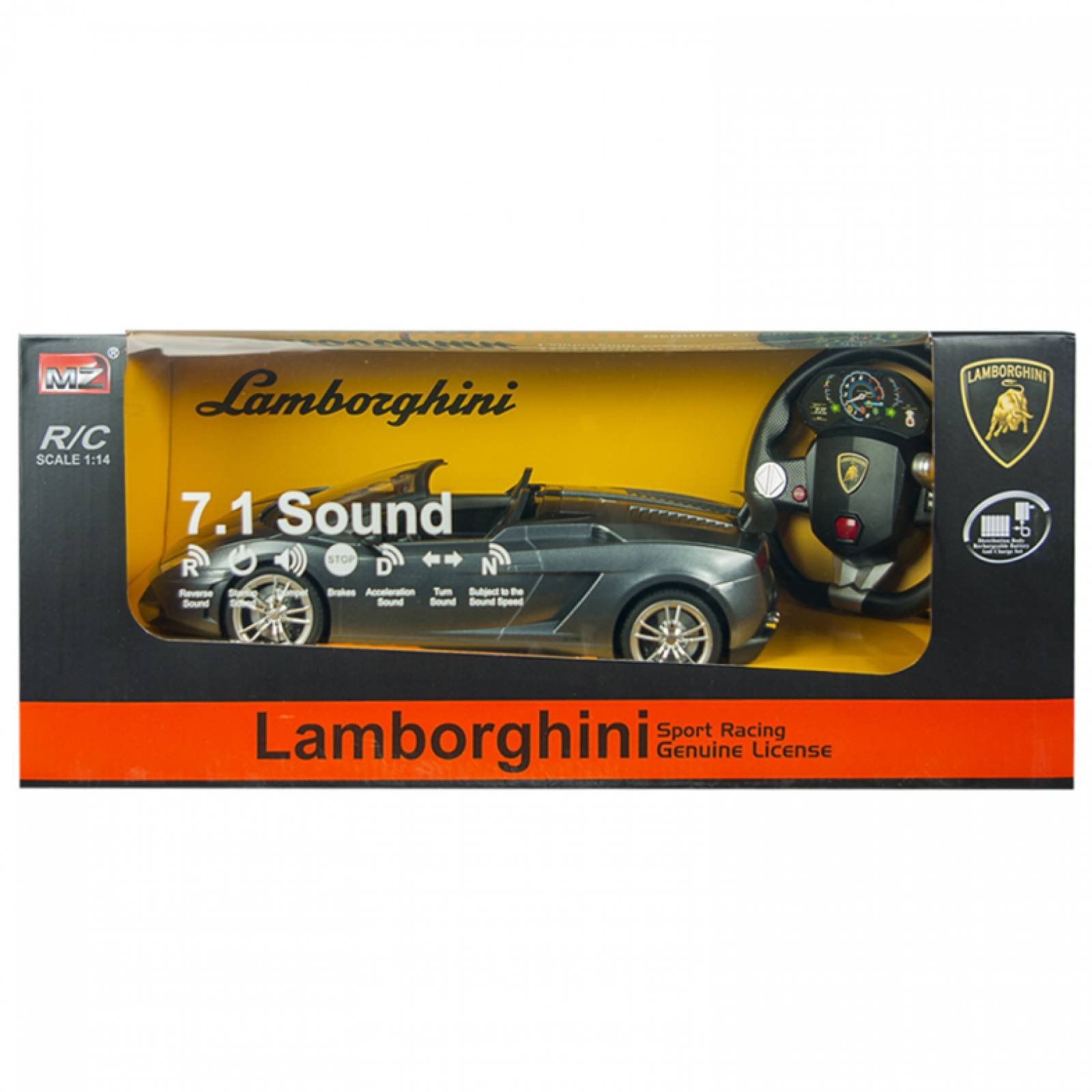 Lamborghini Gallardo Convertible Encendido Faros 6 Sonidos
