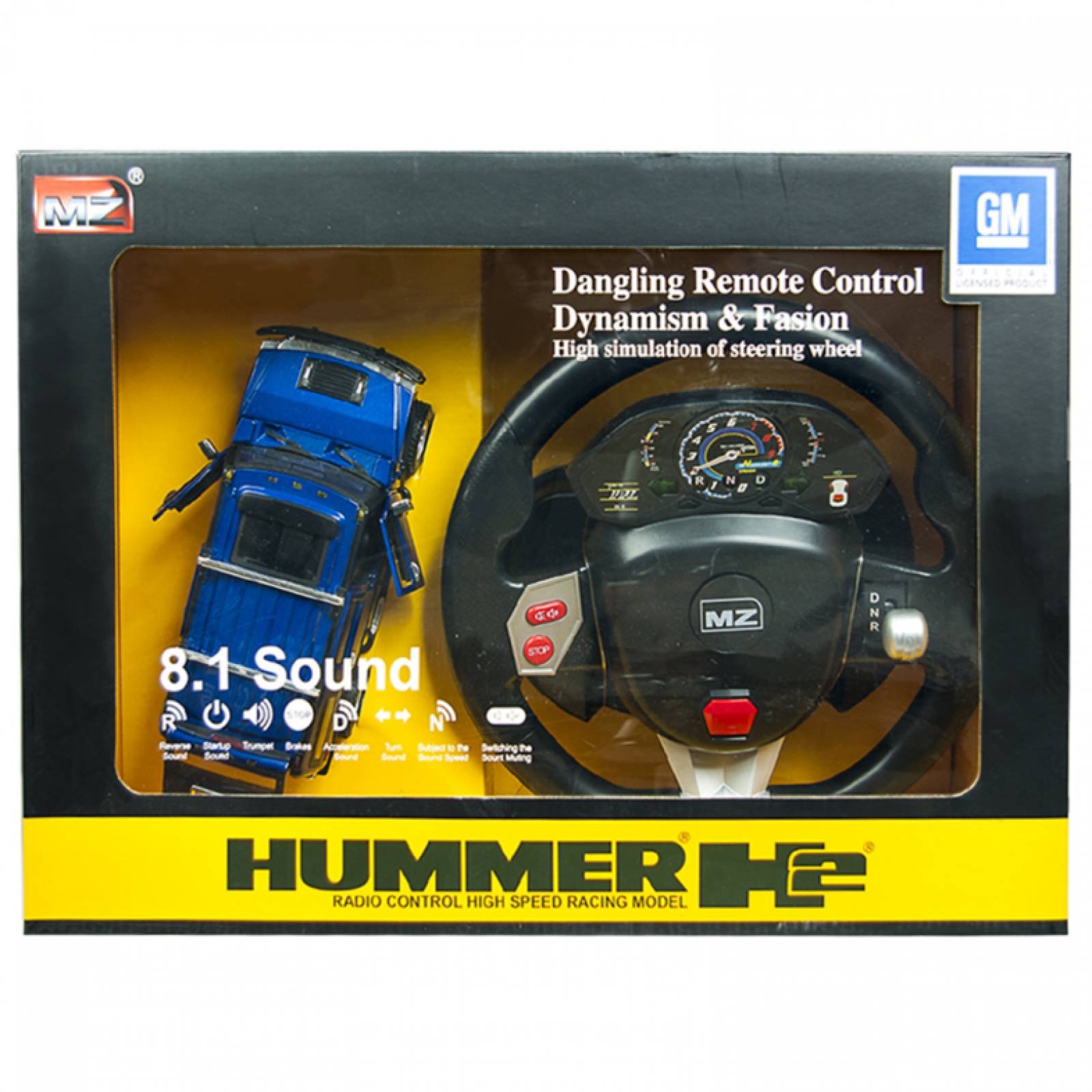 Hummer H2 Encendido De Faros Volante Con Más De 6 Sonidos