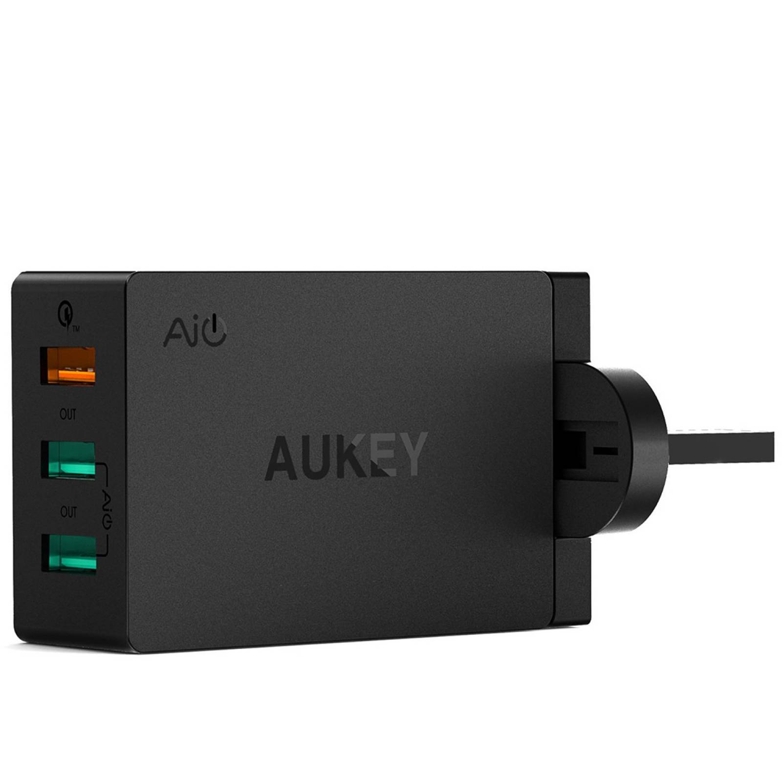 Cargador de Pared USB 3 Puertos Carga Rápida 3.0 Aukey