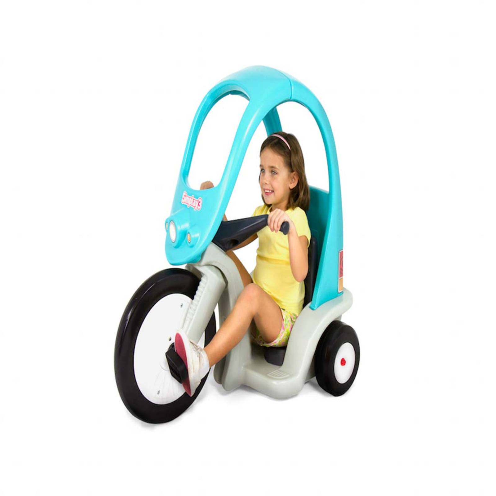 Carro Para Niños Kids Super Coupe Techo Y Asiento Simplay3