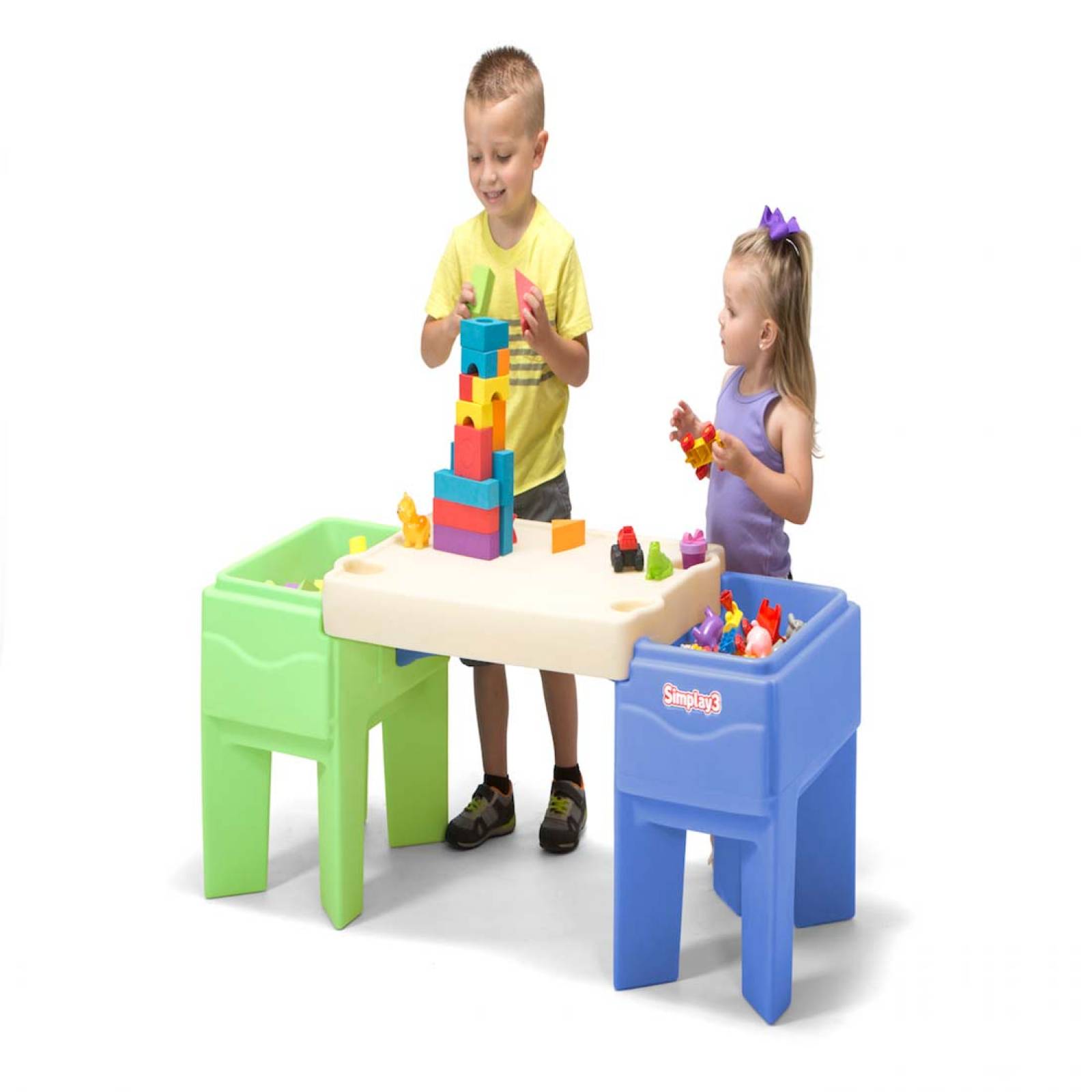 Mesa De Actividades De Entrada y Salida Para Niños Simplay3